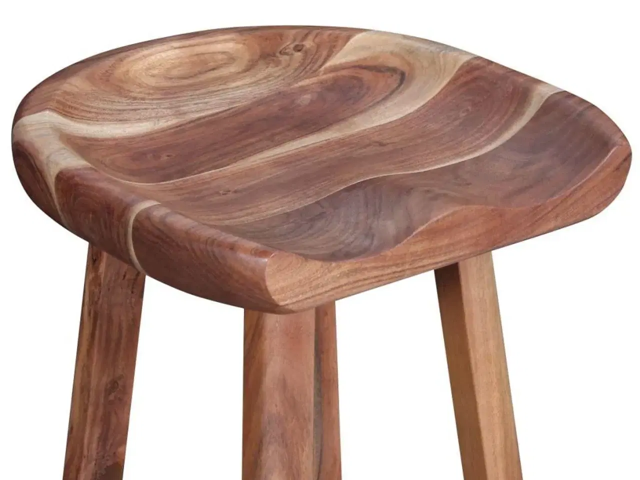 Billede 7 - Barstole 2 stk. massivt akacietræ