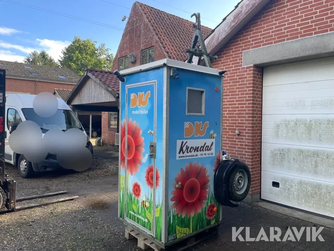 Billede 1 - Toilet trailer Scanvogn 500 kg