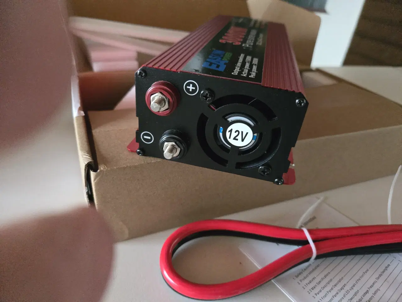 Billede 3 - omformer  12v dc til 220v ac pure sinus 