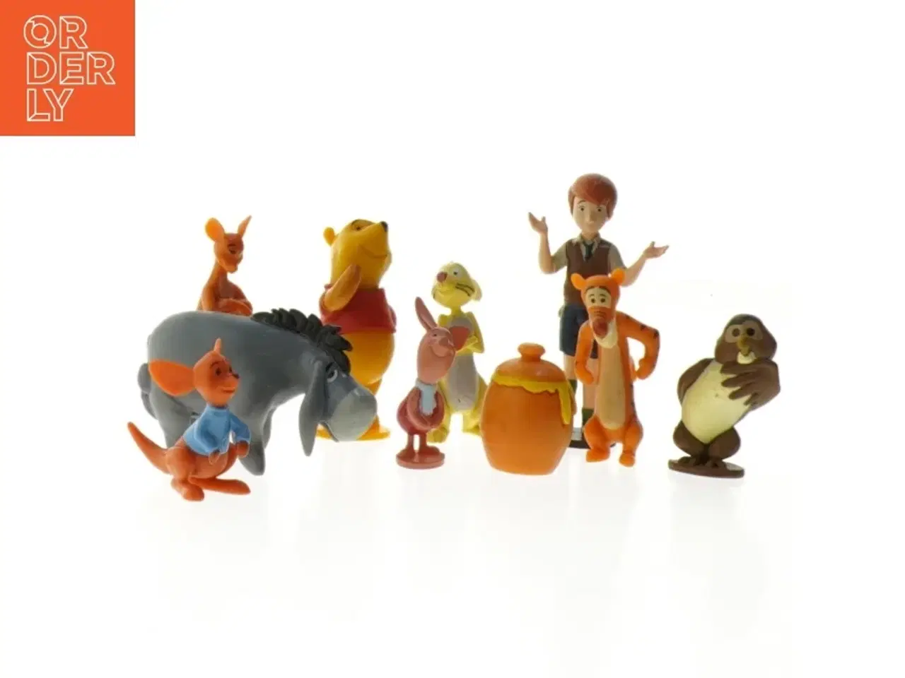 Billede 2 - Peter Plys Min Travle Bøger sæt fra Disney (str. 10 figurer)