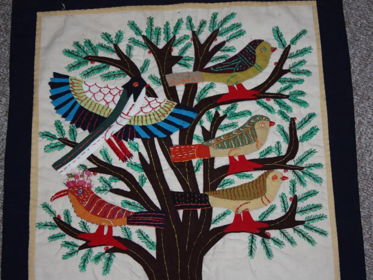 Billede 2 - Patchwork Livets træ/ Tree of life pudebetræk