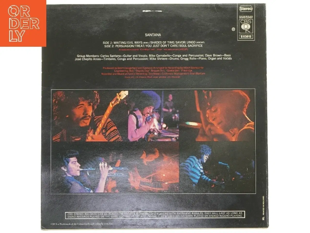 Billede 2 - Santana Evil ways LP vinyl album