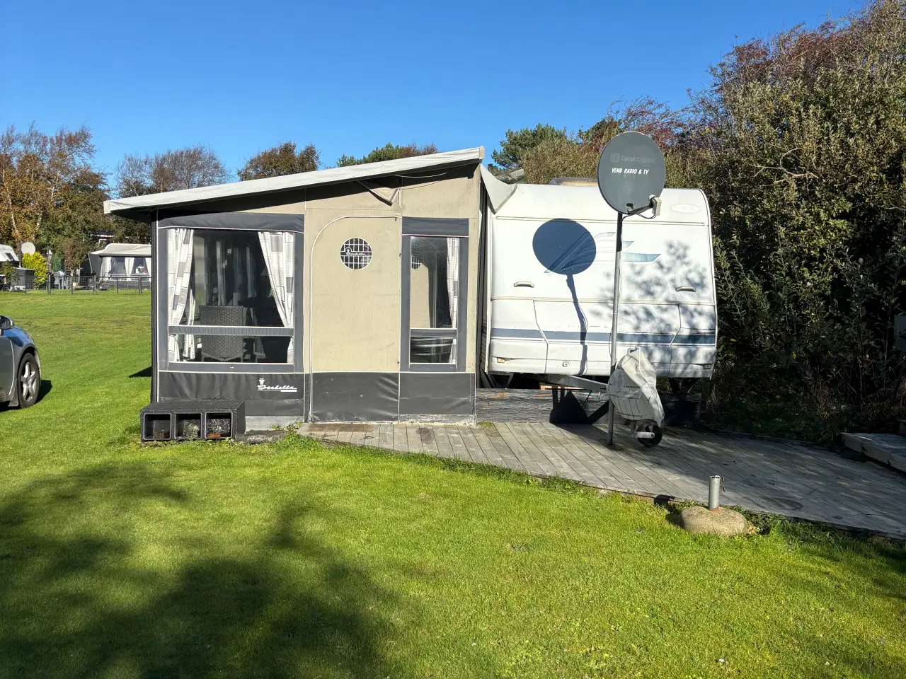 Billede 6 - Flot Wilk campingvogn med Isabella villa fortelt t