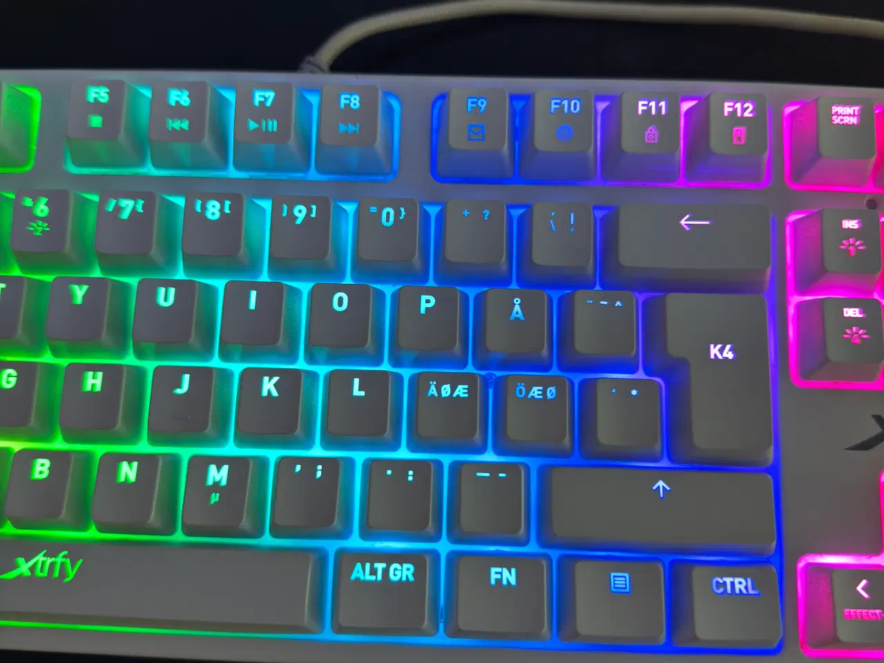 Billede 3 - Xtrfy k4 TKL keyboard