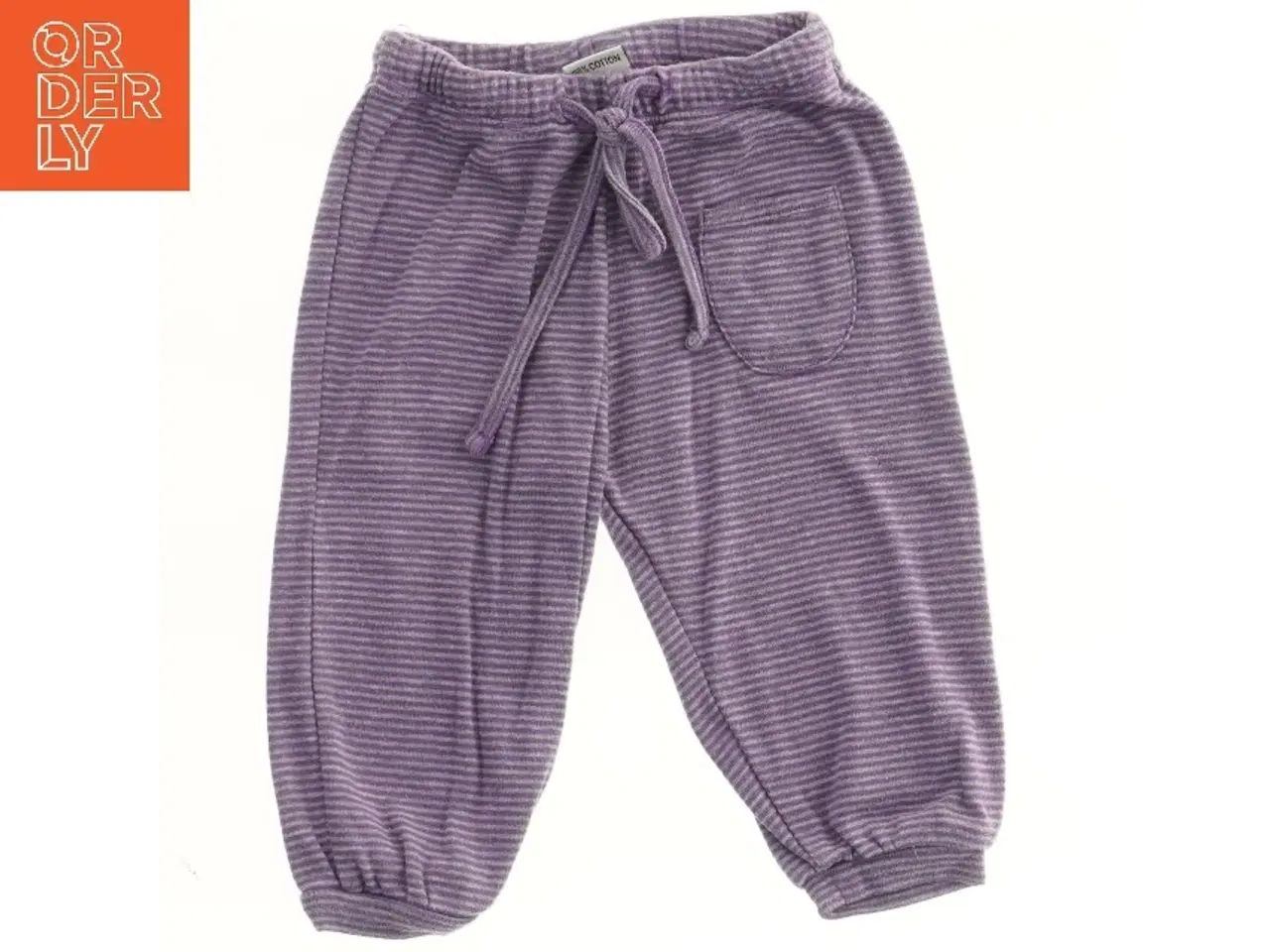 Billede 2 - Stribede bukser til børn fra Smallstuff (str. 56)