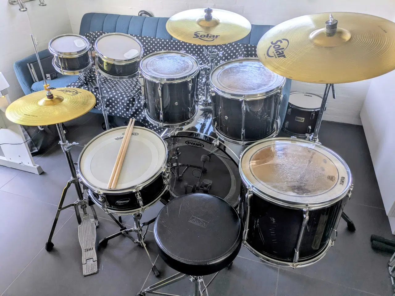 Billede 7 - Pearl Export trommesæt 