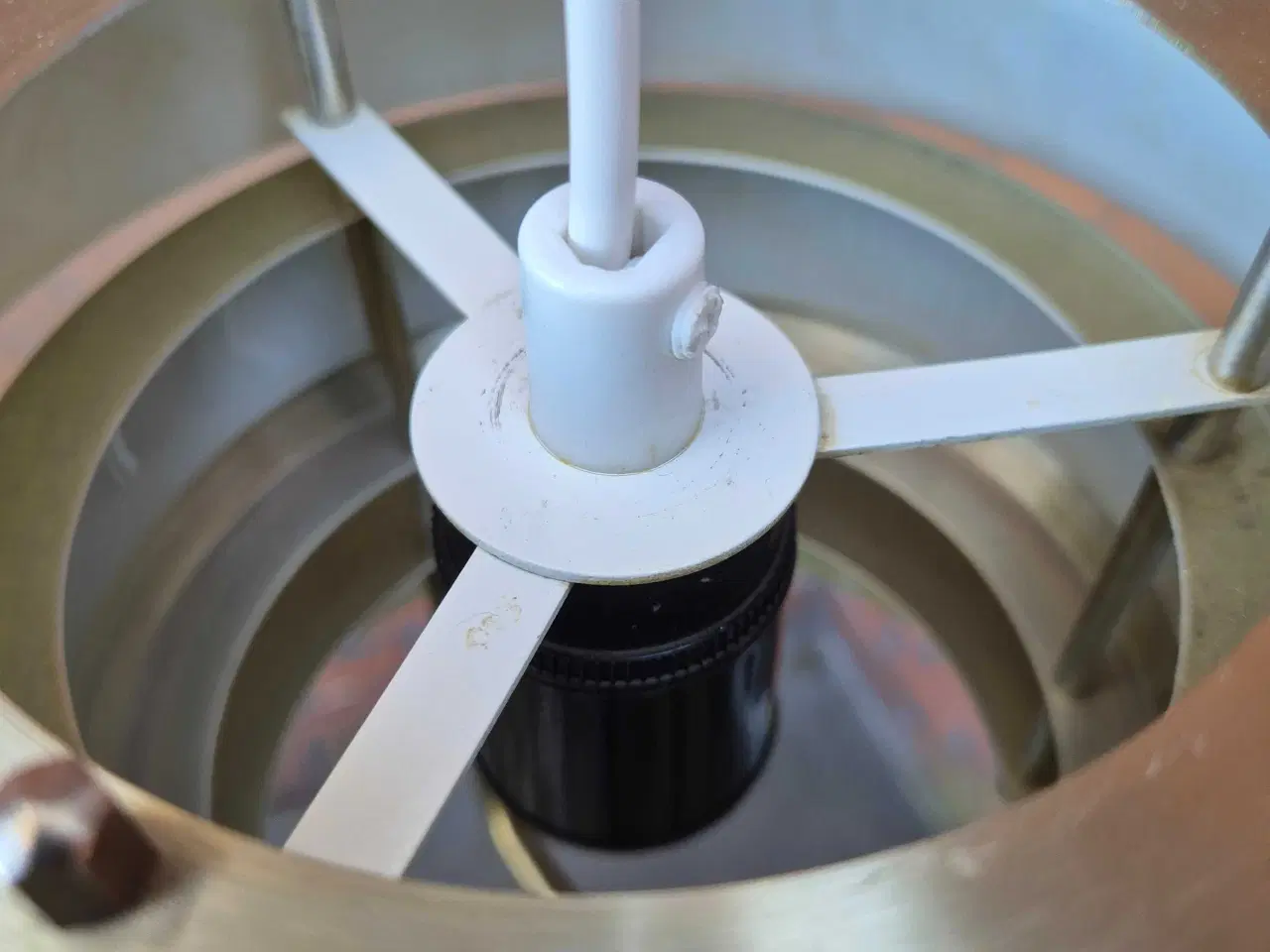 Billede 13 - Virkelig fin messinglampe med god lyseffekt 