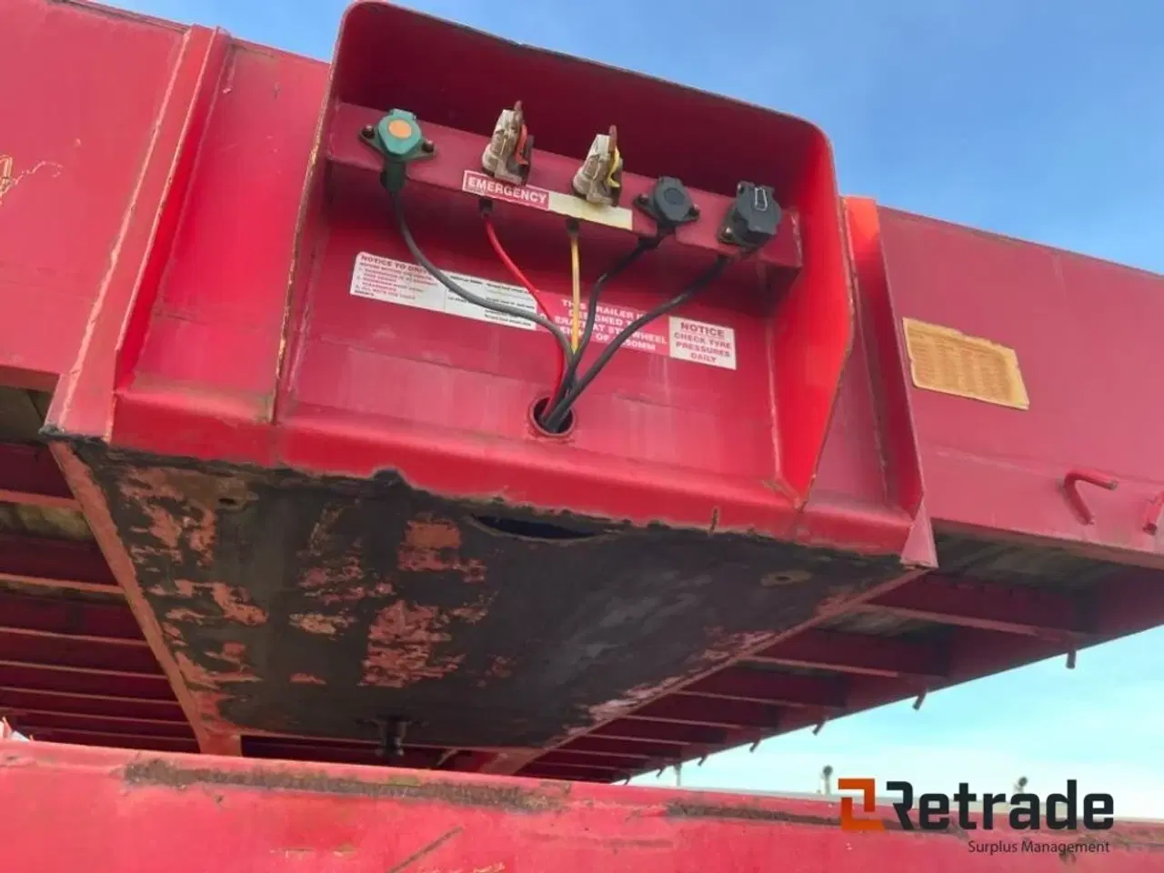Billede 3 - Dennison Semitrailer/blok/elementvogn