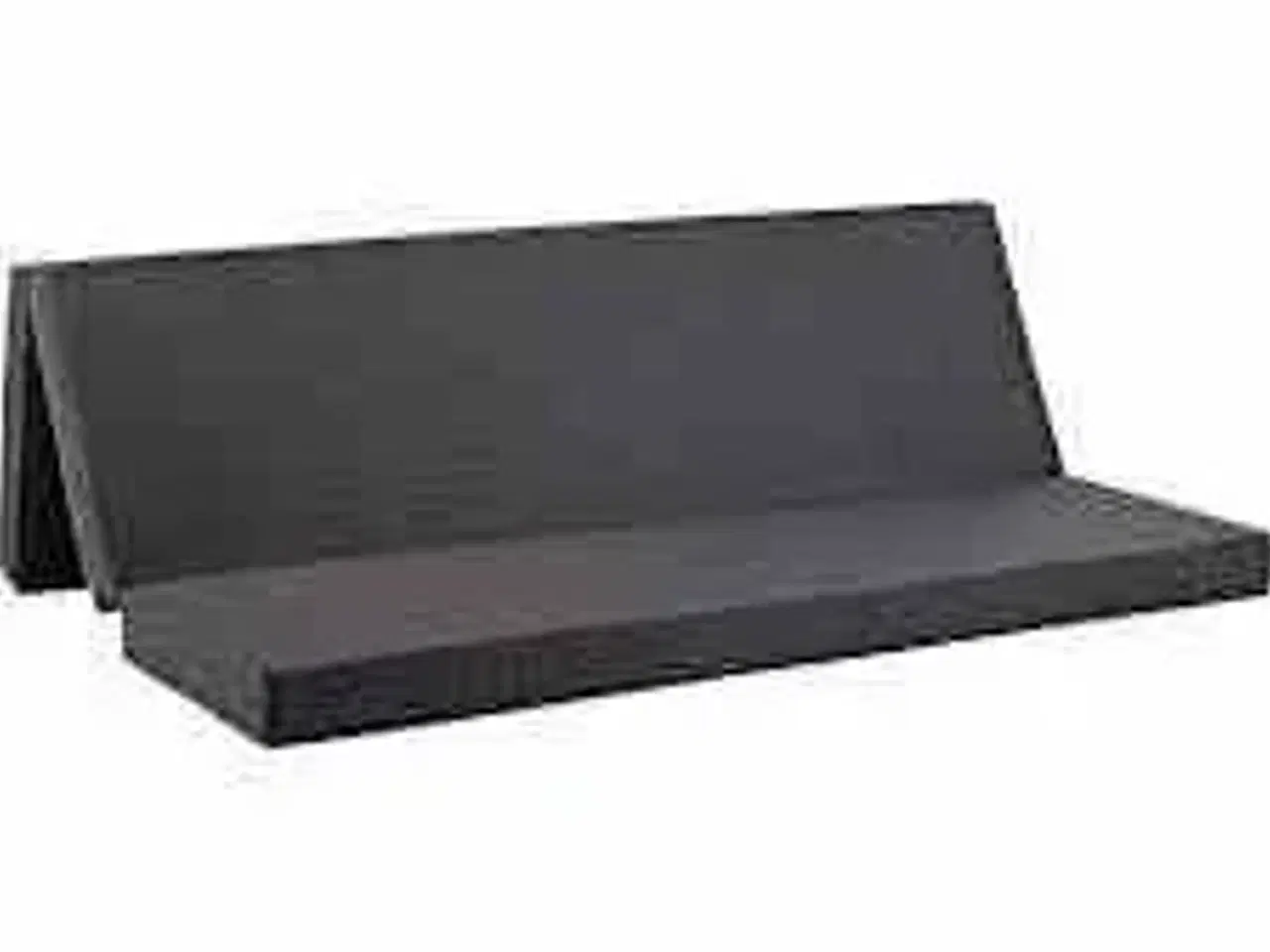 Billede 1 - Sleepy lux foldemadras Antracit 180x150x12 cm