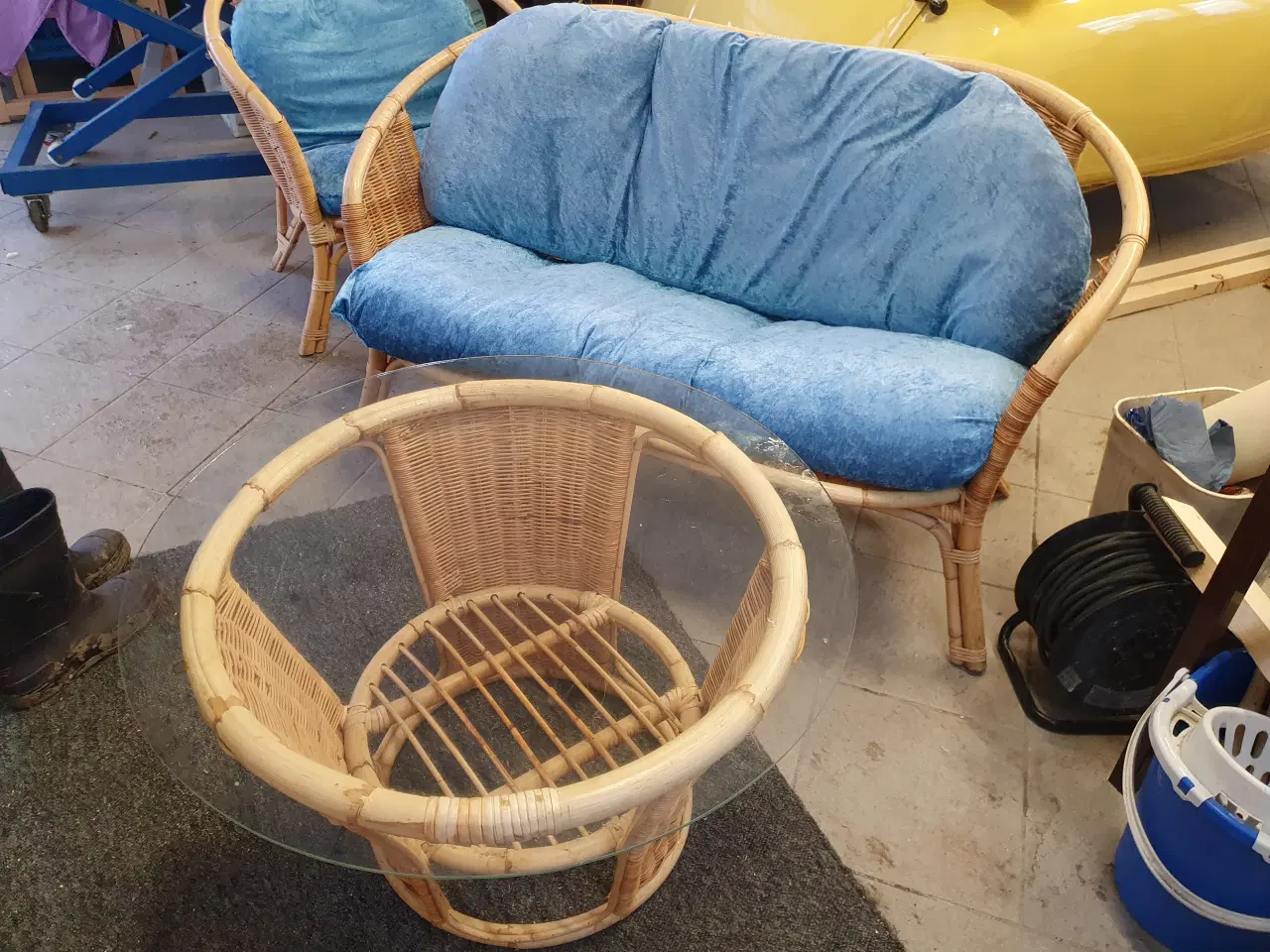 Billede 2 - Loungesæt i bambus