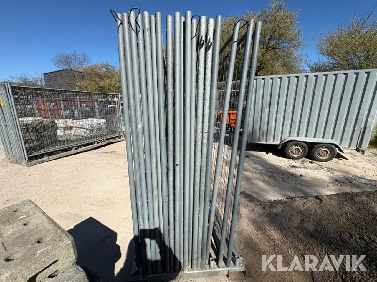 Billede 6 - Byggepladshegn 18 styk og fødder 30 styk