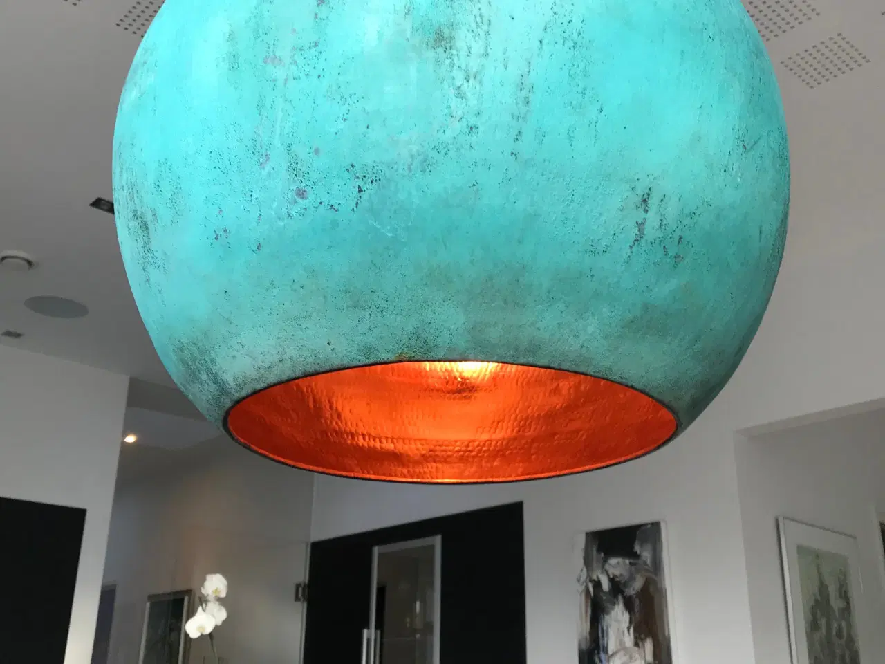 Billede 1 - Smukke kobber lamper