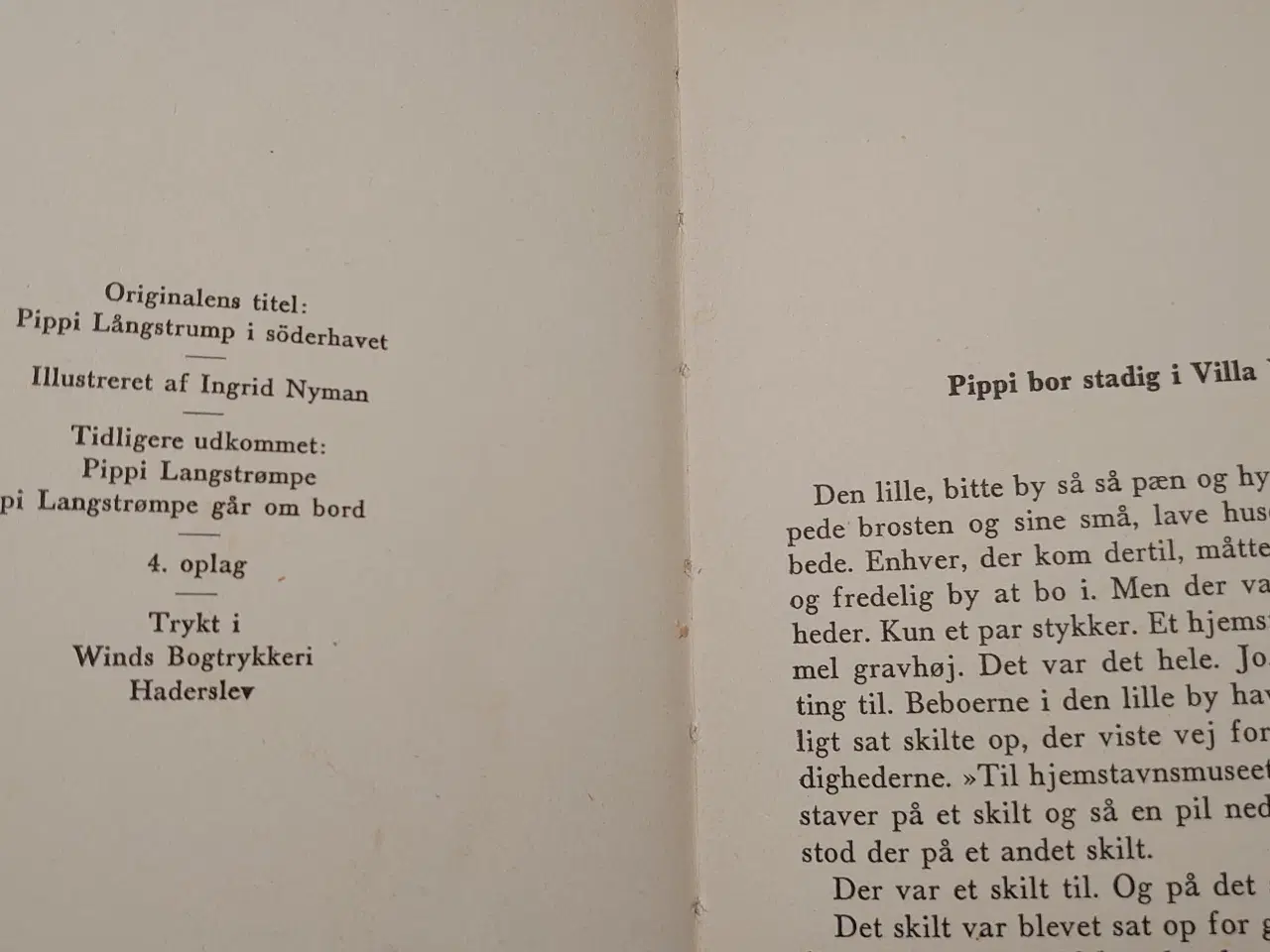 Billede 3 - Astrid Lindgren:Pippi Langstrømpe i Sydhavet.