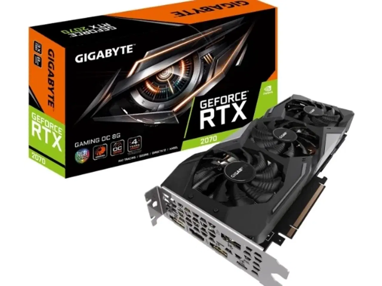 Billede 1 - Rtx 2070 super 8 gb grafikkort