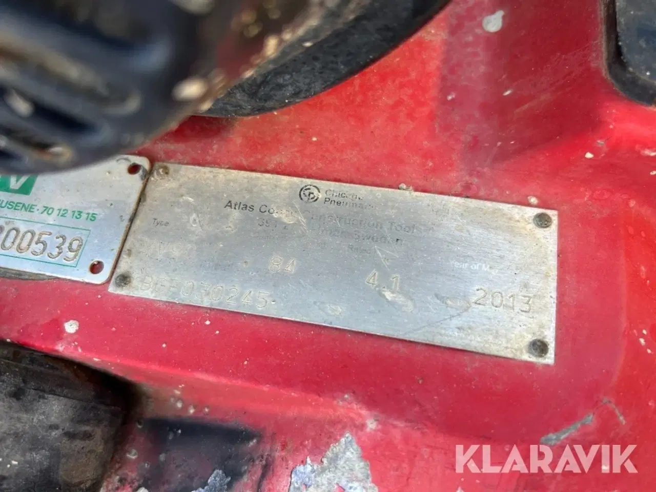 Billede 7 - Pladevibrator Atlas Copco MV90