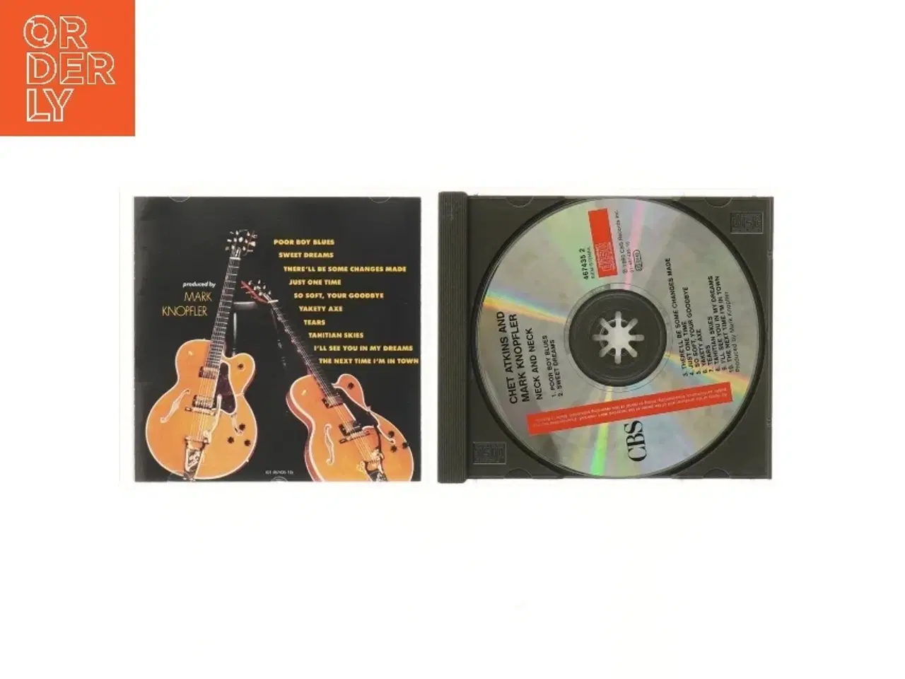 Billede 3 - Chet Atkins og Mark Knopfler - Neck and Neck CD fra CBS