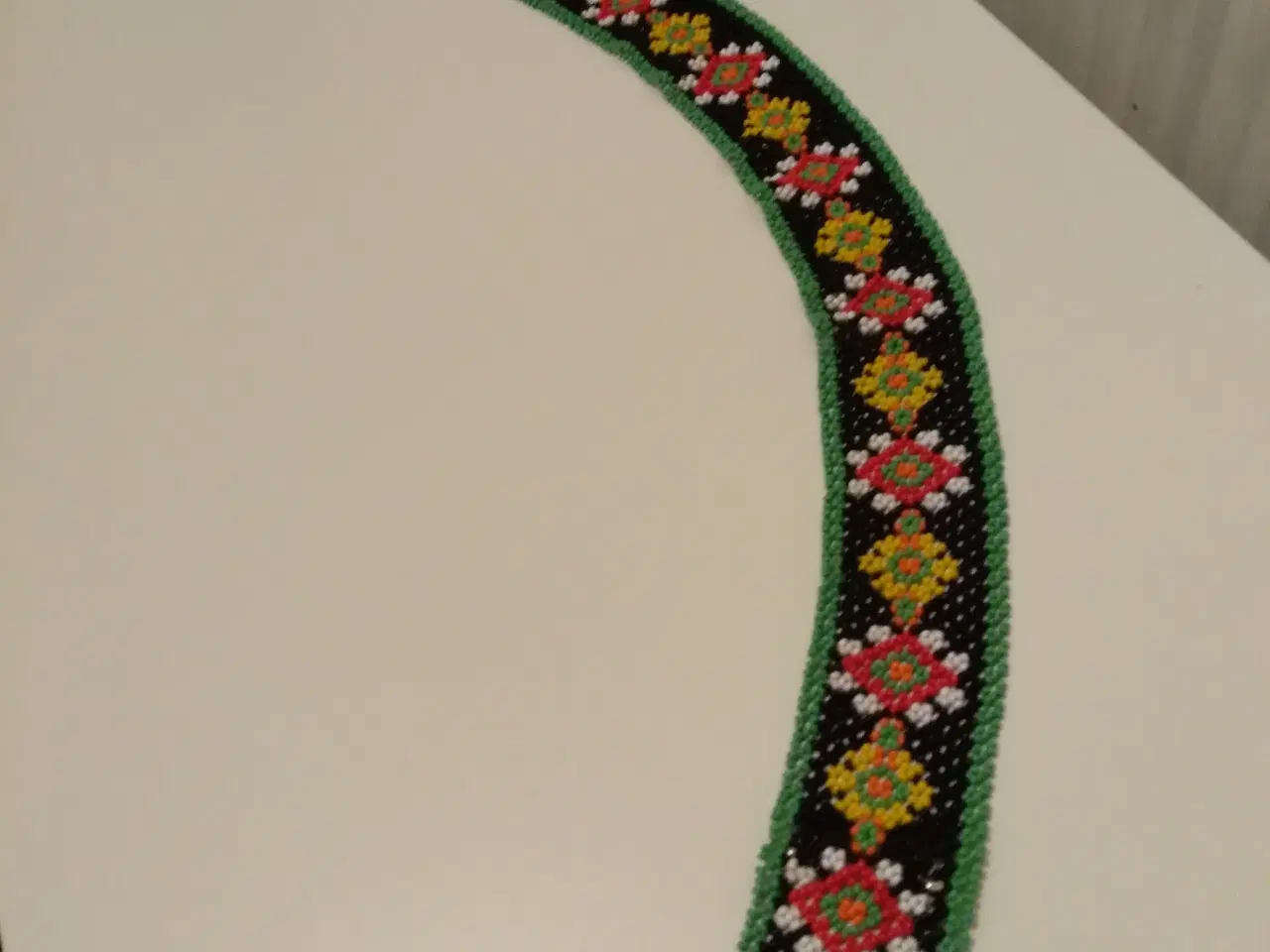 Billede 2 - GRØNLANDSK VINTAGE BÆLTE - HÅRBÅND  L 80 CM