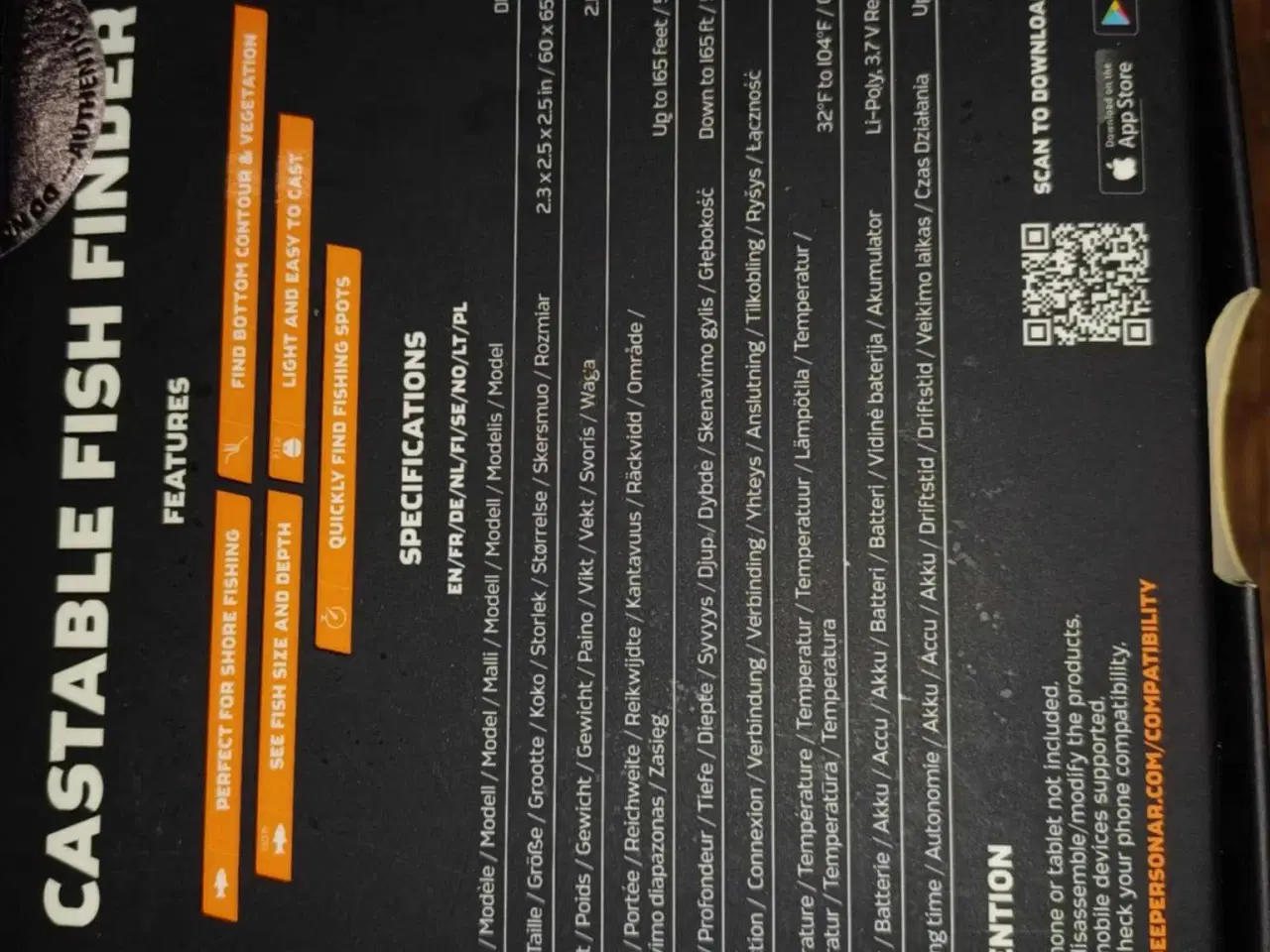 Billede 1 - Fish finder aldrig brugt