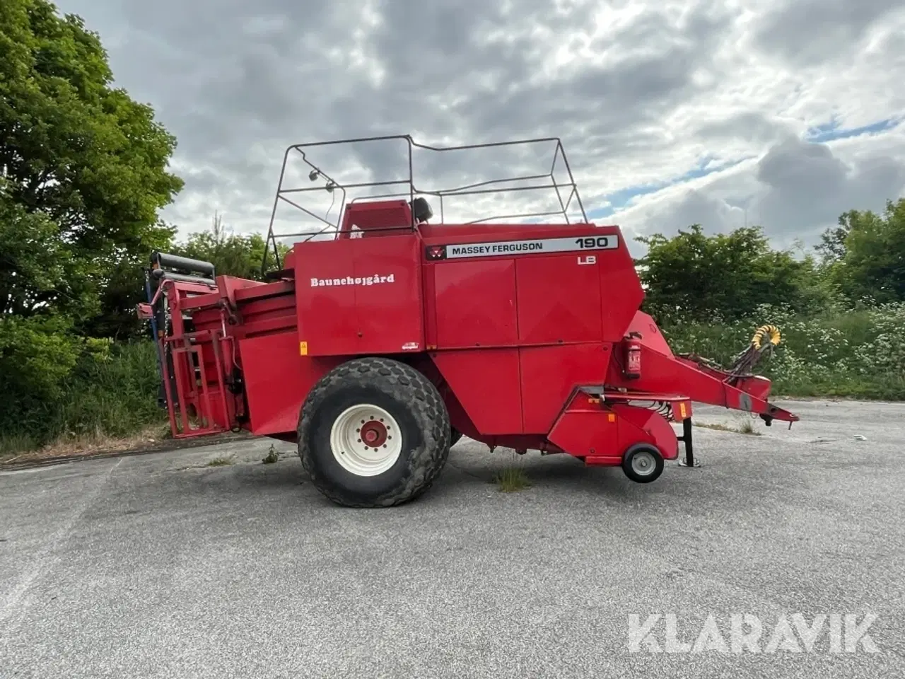 Billede 9 - Ballepresser Massey Ferguson 190 LB