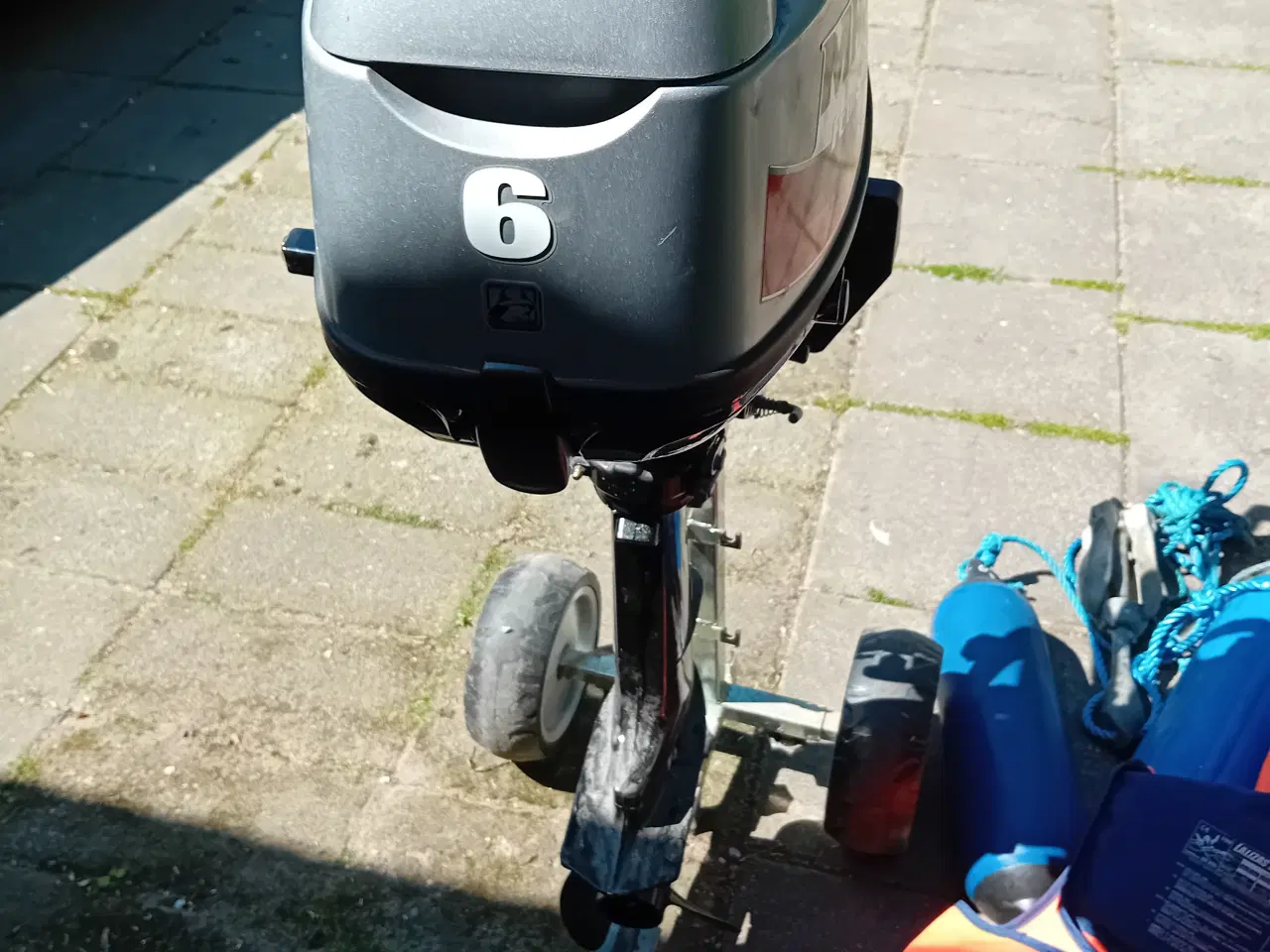 Billede 7 - 14 fods jolle med indregistret bremderup trailer 