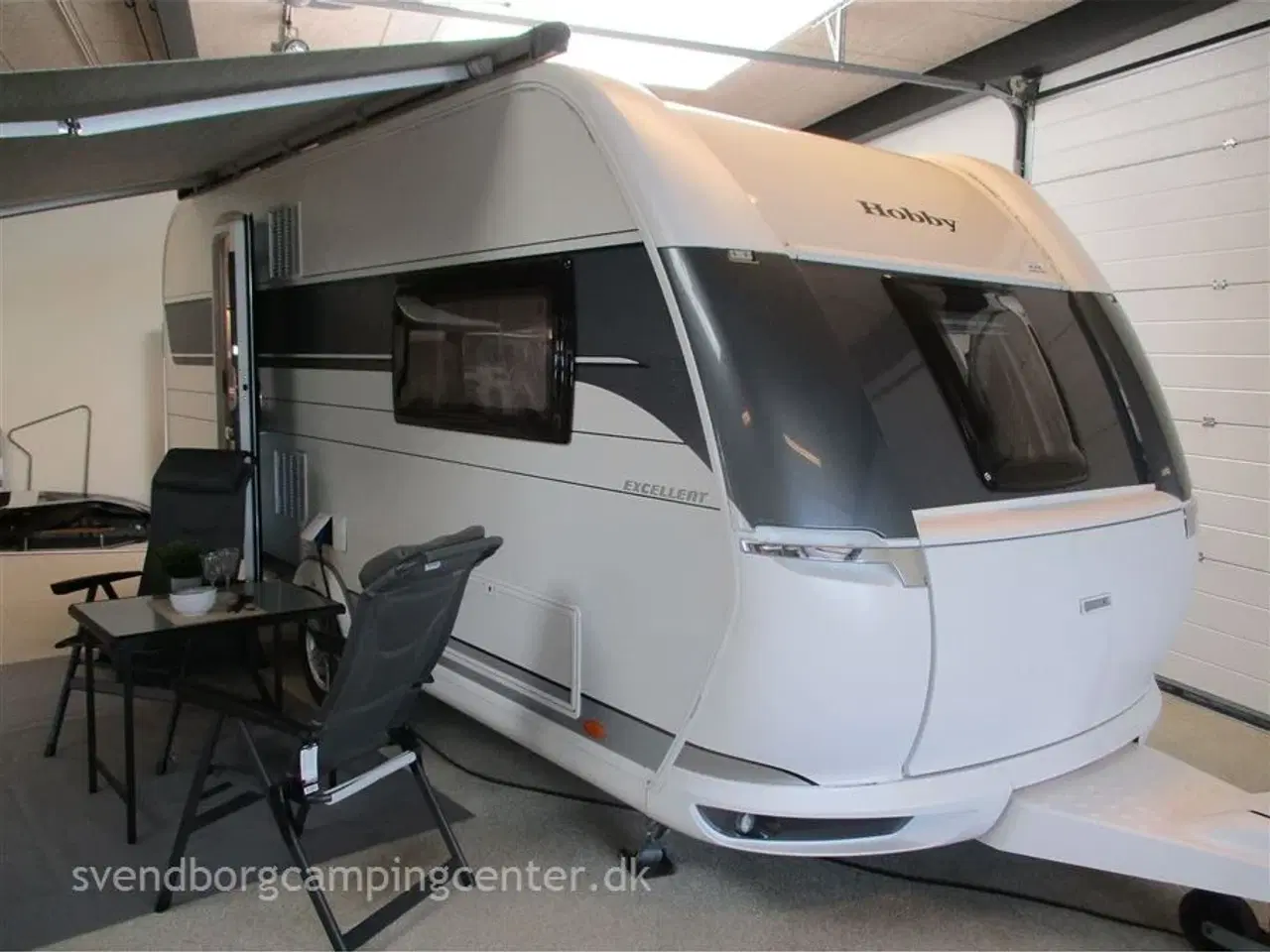 Billede 1 - 2021 - Hobby Excellent 460 SL Yderst velholdt og fyldt med udstyr for ca. kr. 80.000,-