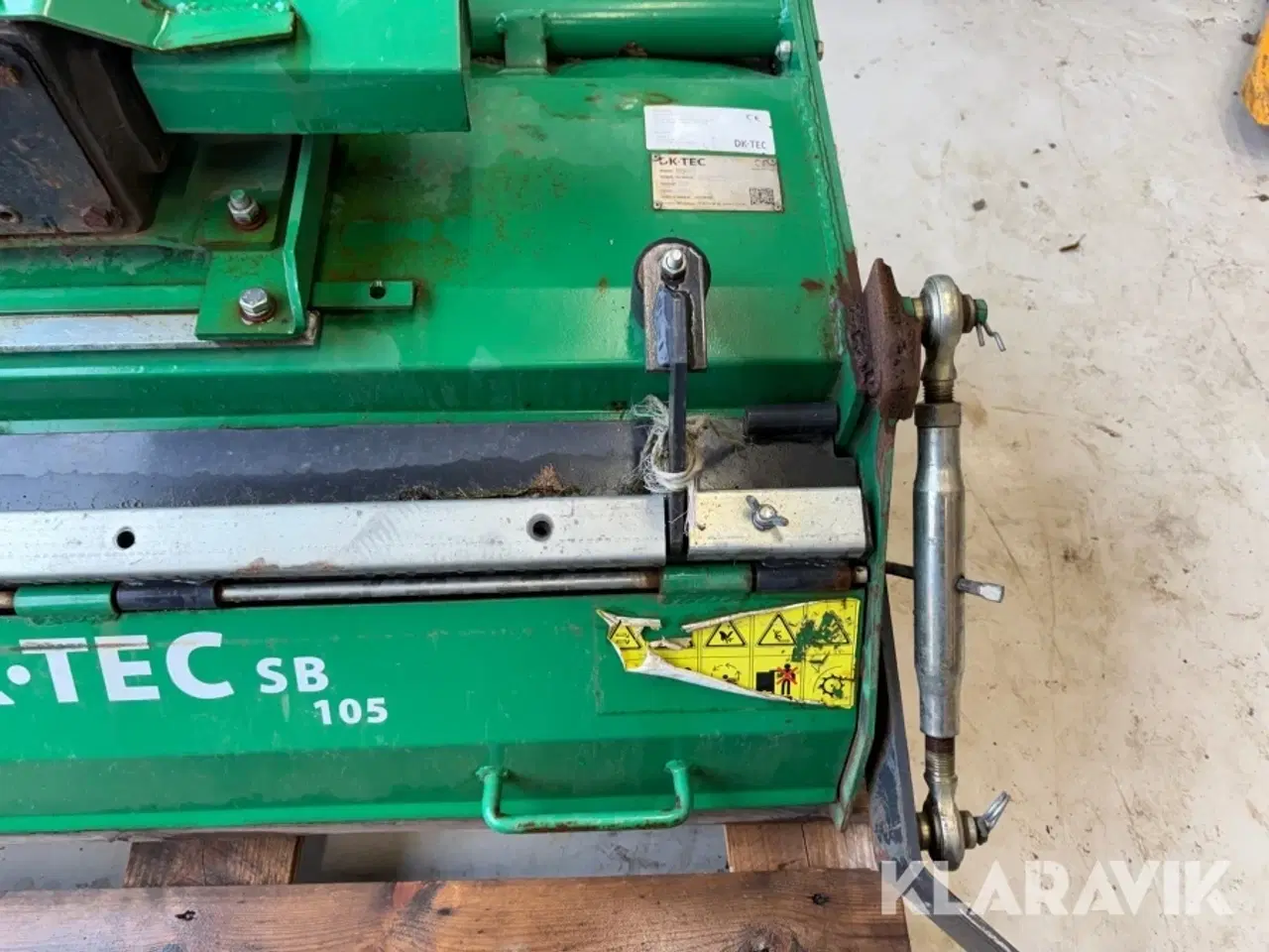 Billede 7 - Stennedlægningsfræser DK-TEC SB-150