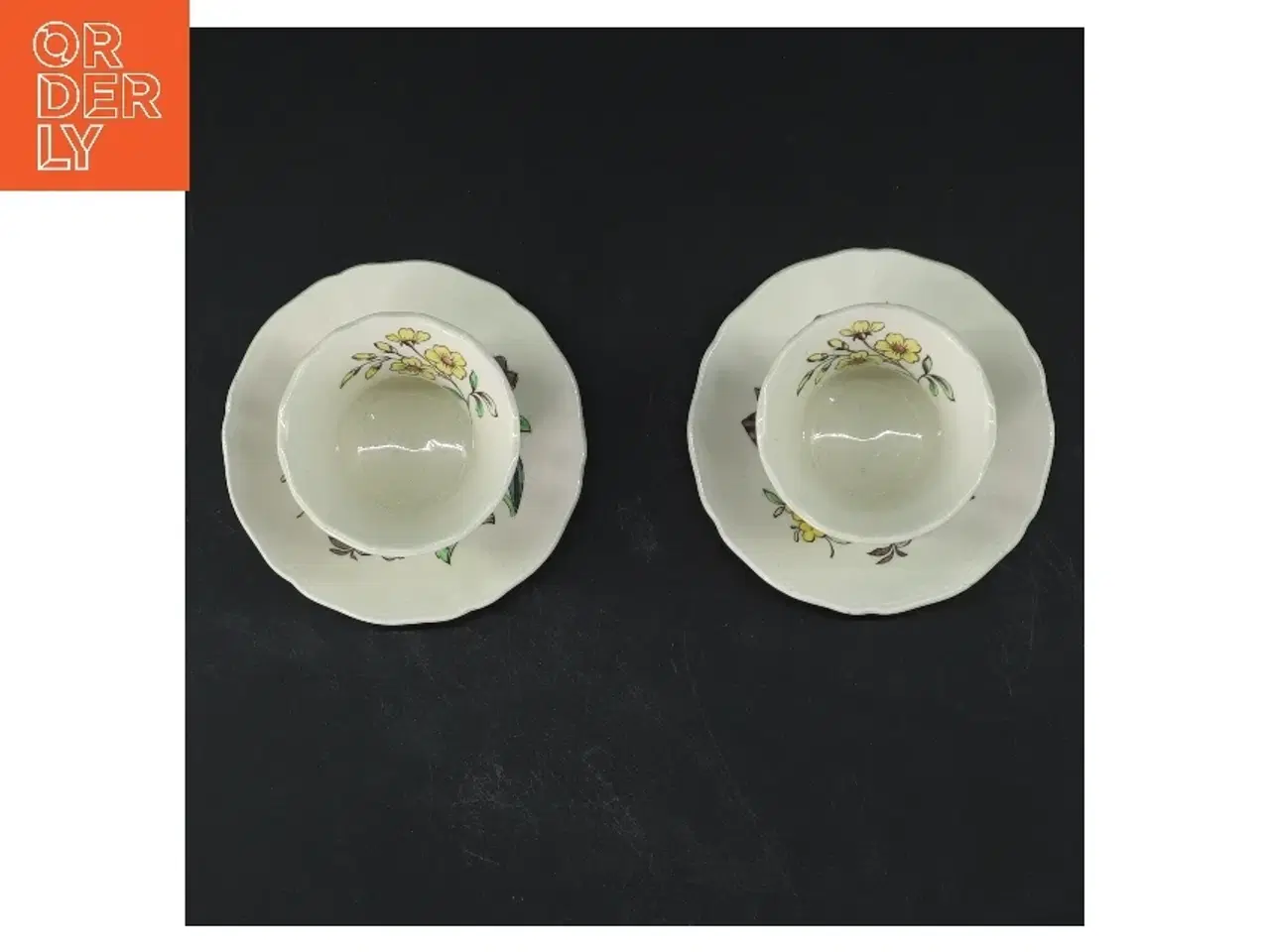 Billede 2 - To antikke kopper med underkopper fra Copeland Spode (str. Ø 9 & 5,5 cm)