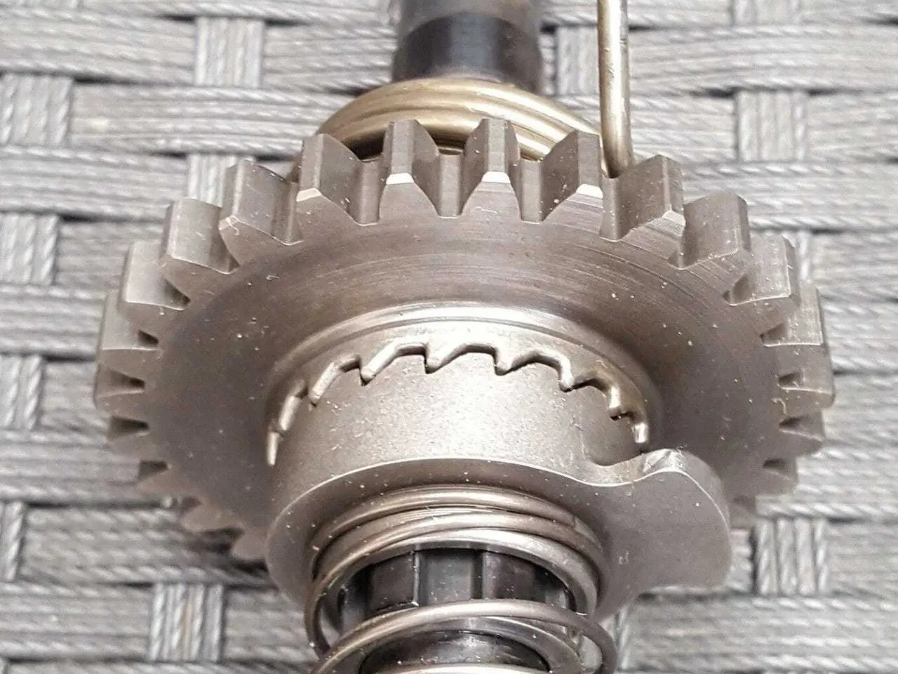 Billede 1 - Kickstarteraksel, komplet