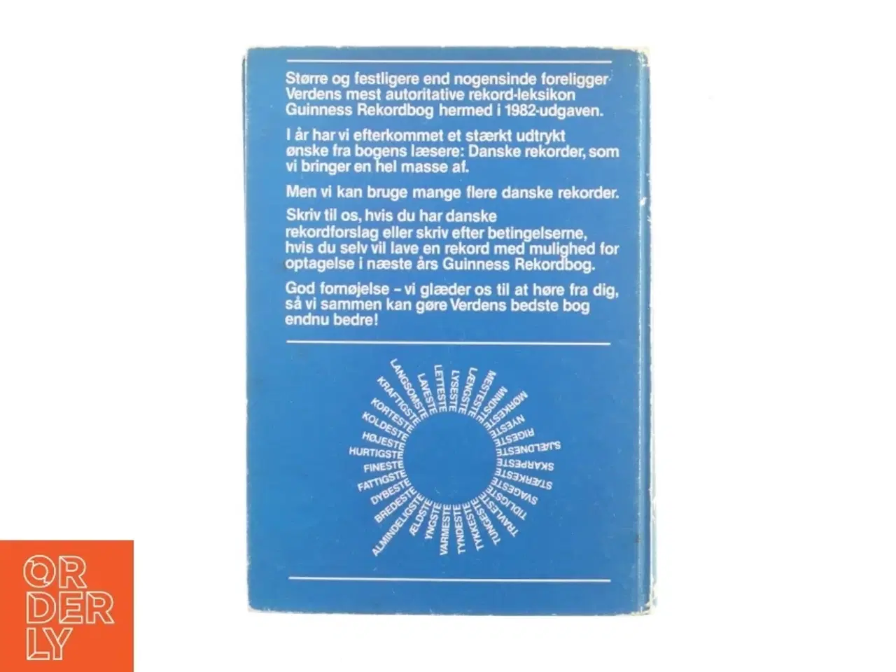 Billede 3 - Guinness rekord bog, 1982 fra Forlaget Komma (str. 30 x 21 cm)