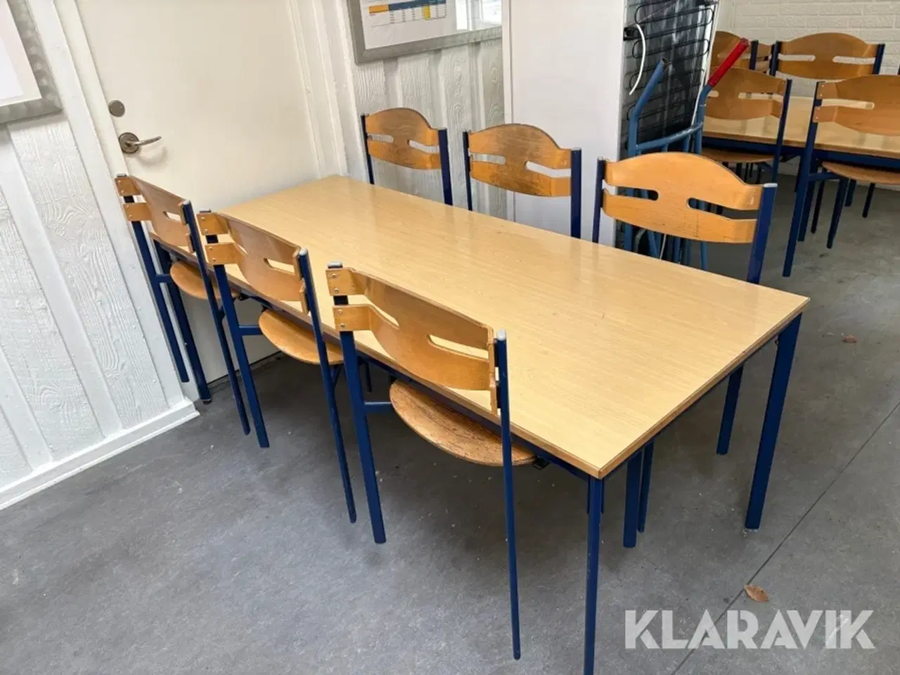 Billede 11 - Møbler fra frokostrum SIS International - 5 sektioner