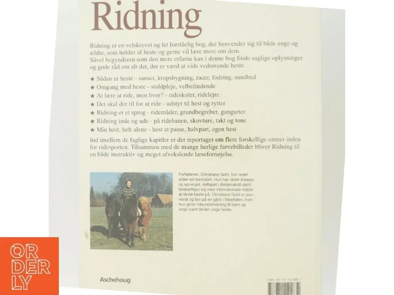 Billede 3 - Ridning af Christiane Gohl (Bog)