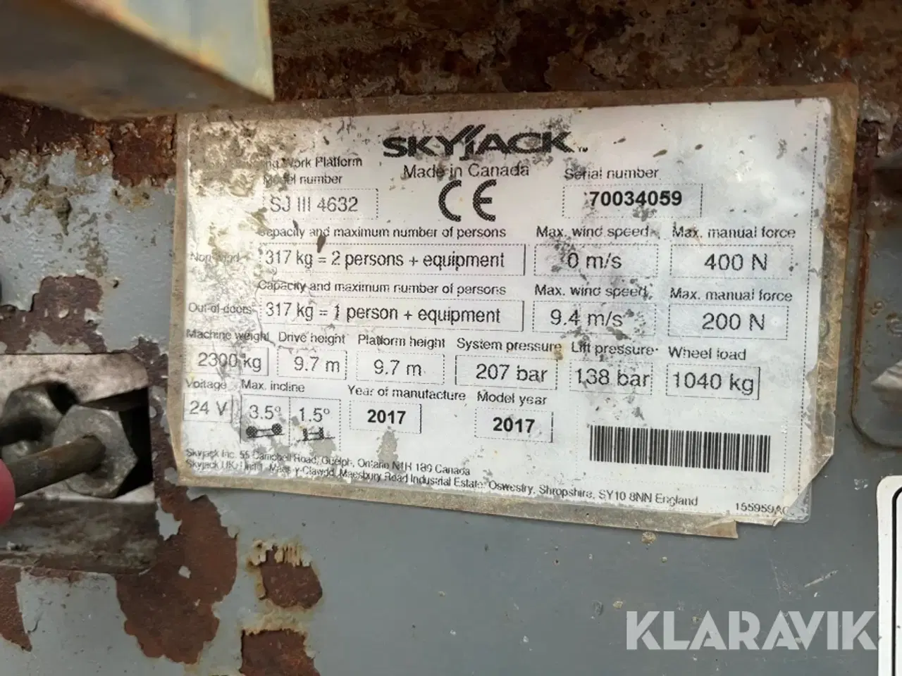 Billede 7 - Saxlift SkyJack SJIII4632