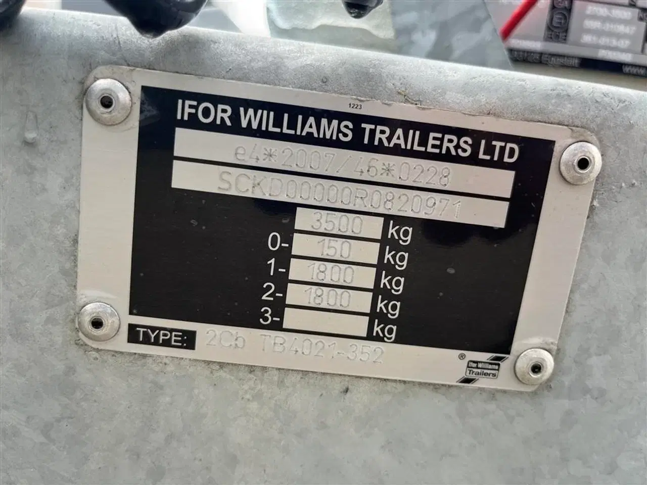 Billede 15 - Ifor Williams NY TB4021-352 fyldt med udstyr.