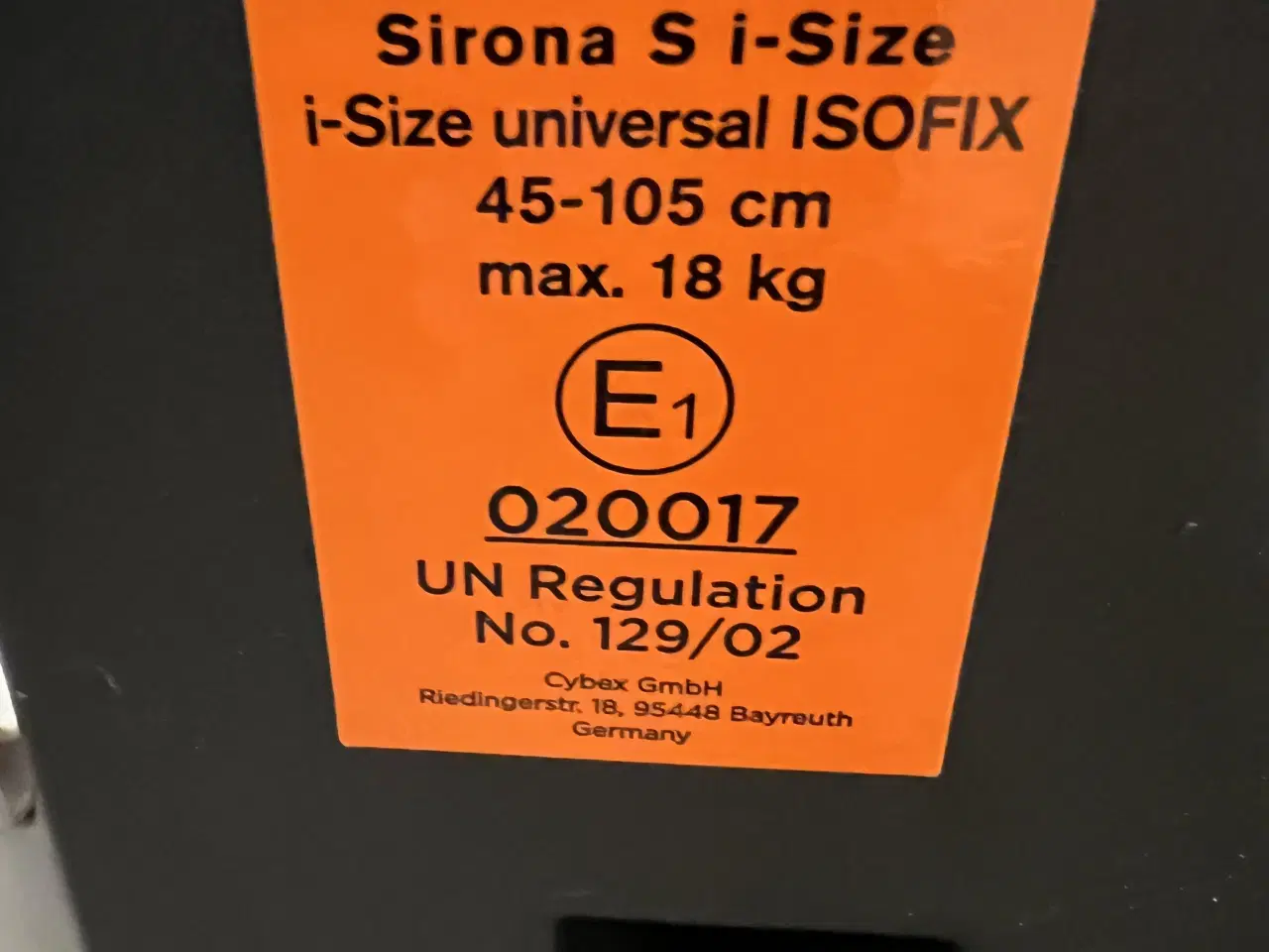 Billede 5 - Cybex Sirona S i-Size autostol
