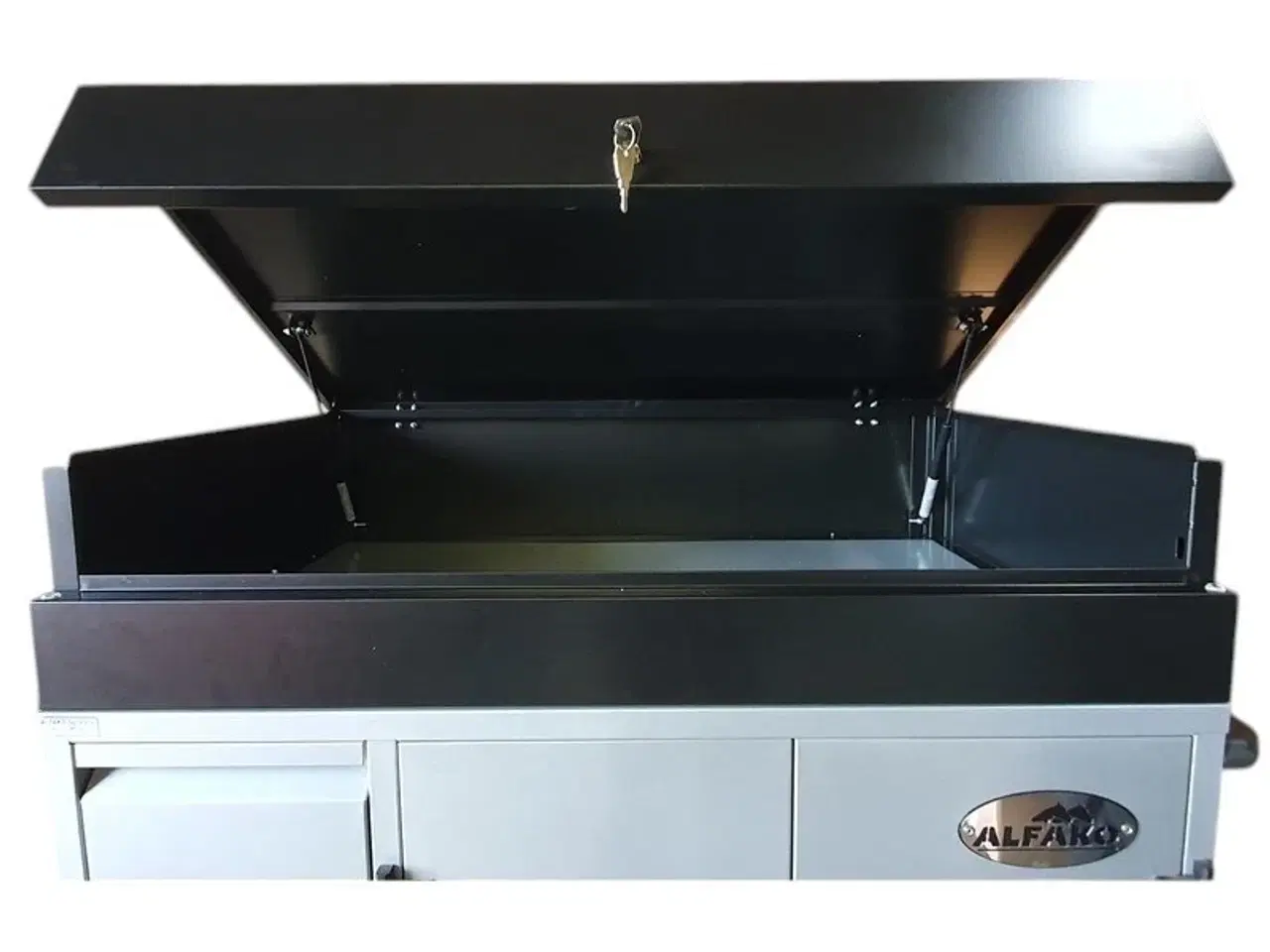 Billede 2 - Alfako Overtræk sort til Midi m underskuffe og topbox m. topåbning
