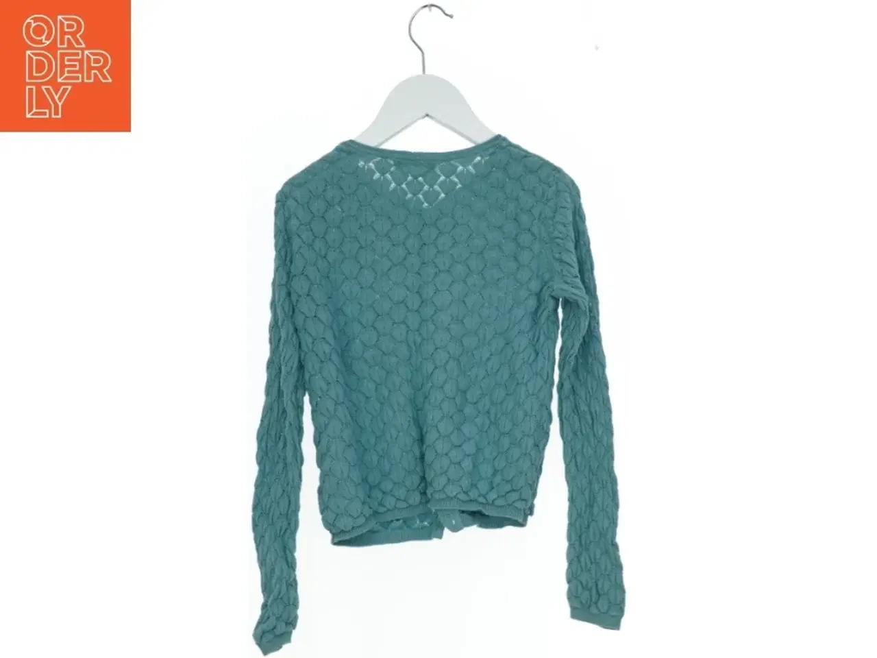 Billede 2 - Turkis Cardigan med Mønster fra H&M (str. 128)