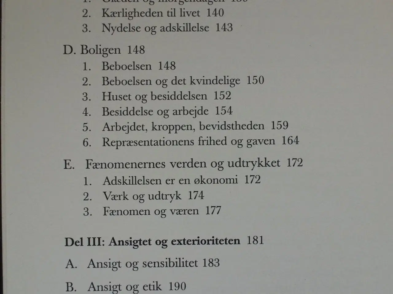 Billede 3 - totalitet og uendelighed -et essay om exterioriten
