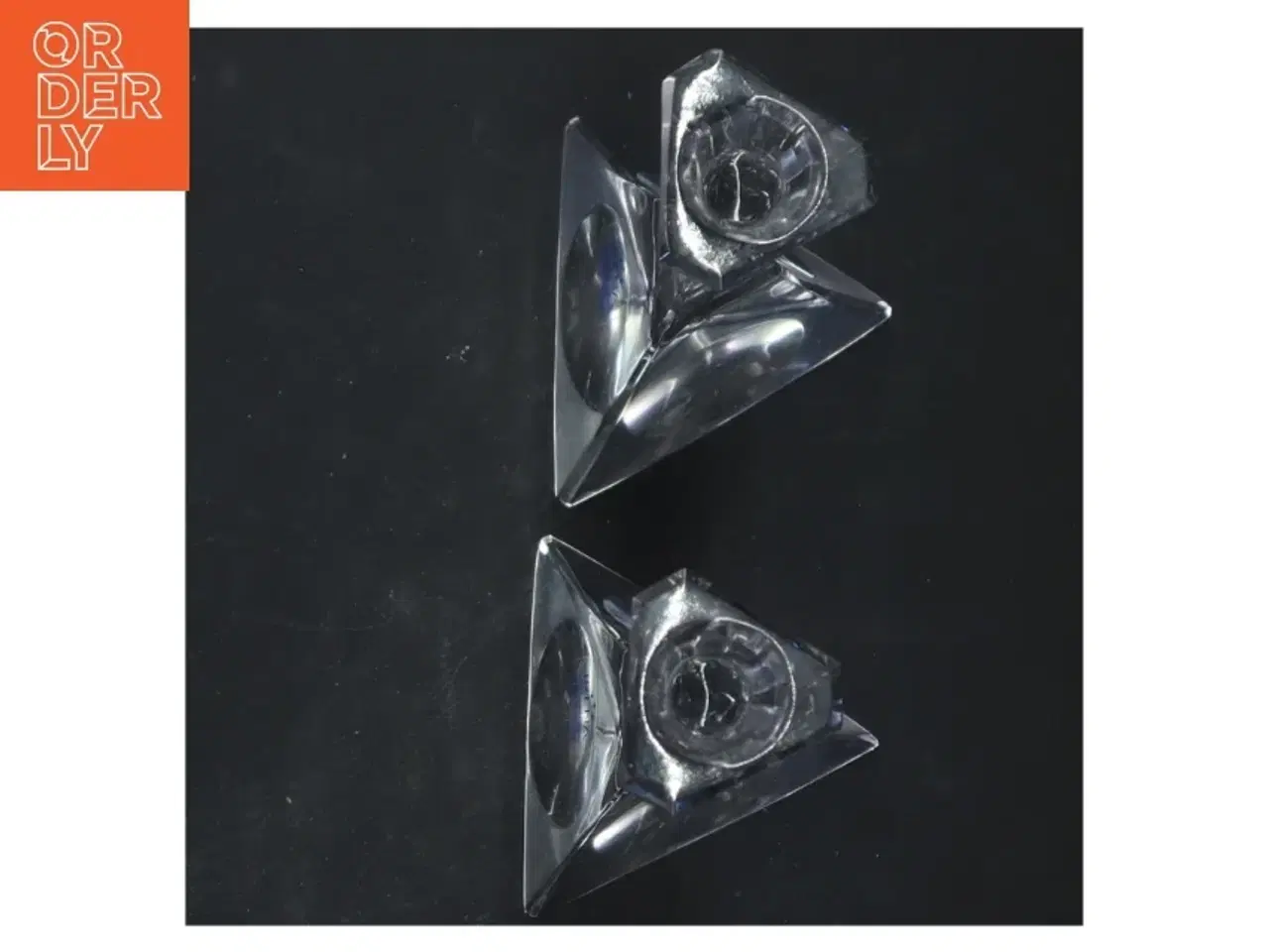 Billede 2 - Glaslysestager fra Irina (str. 18x8 cm)