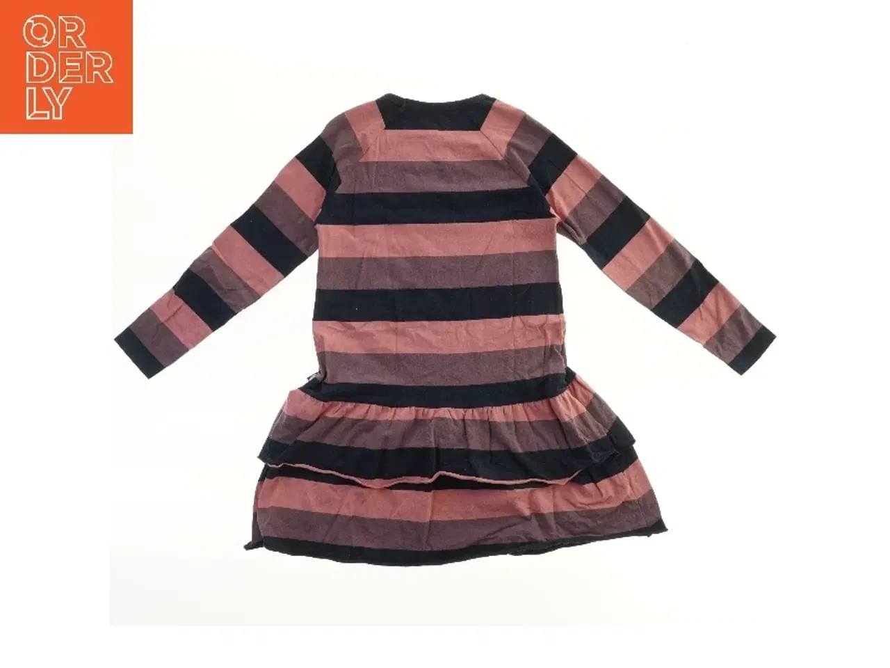 Billede 2 - Danefæ stribet kjole med sølvprint (str. 122)