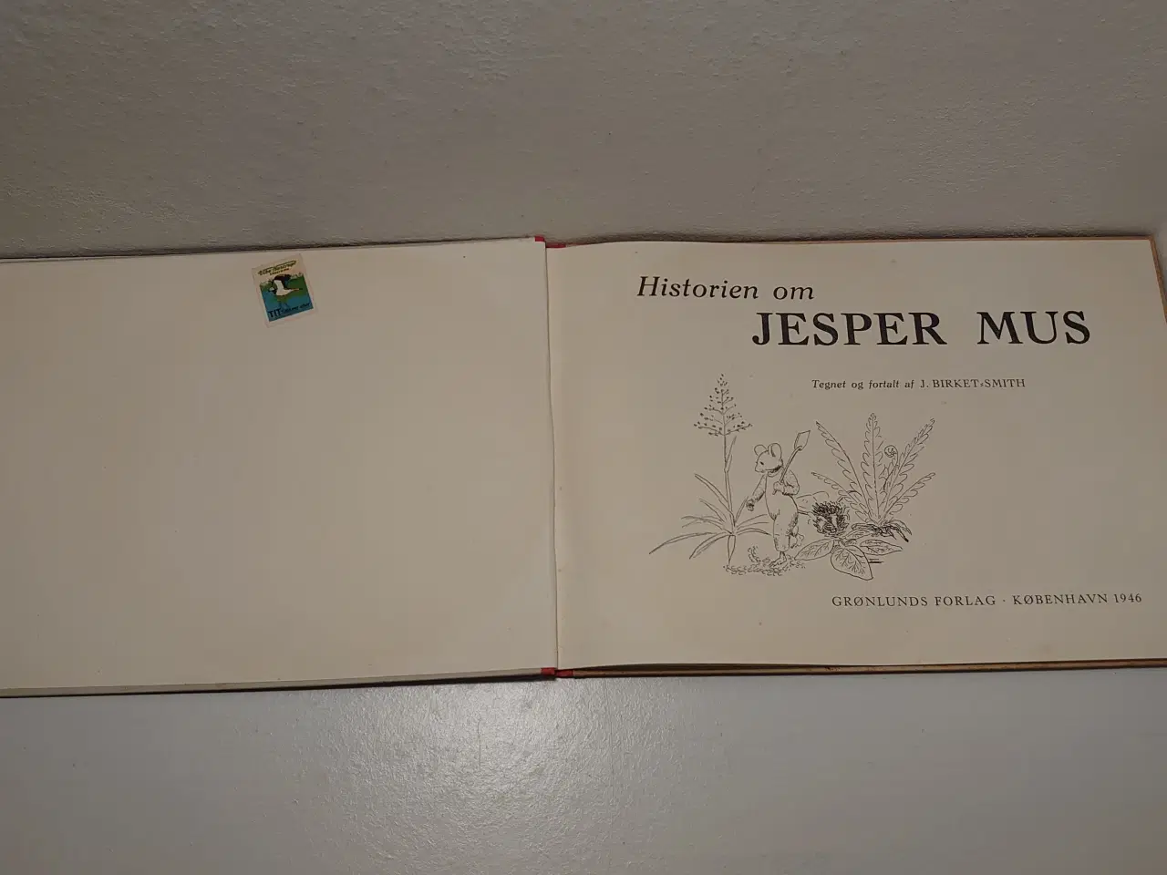 Billede 3 - J. Birket-Smith: Historien om Jesper Mus. År1946