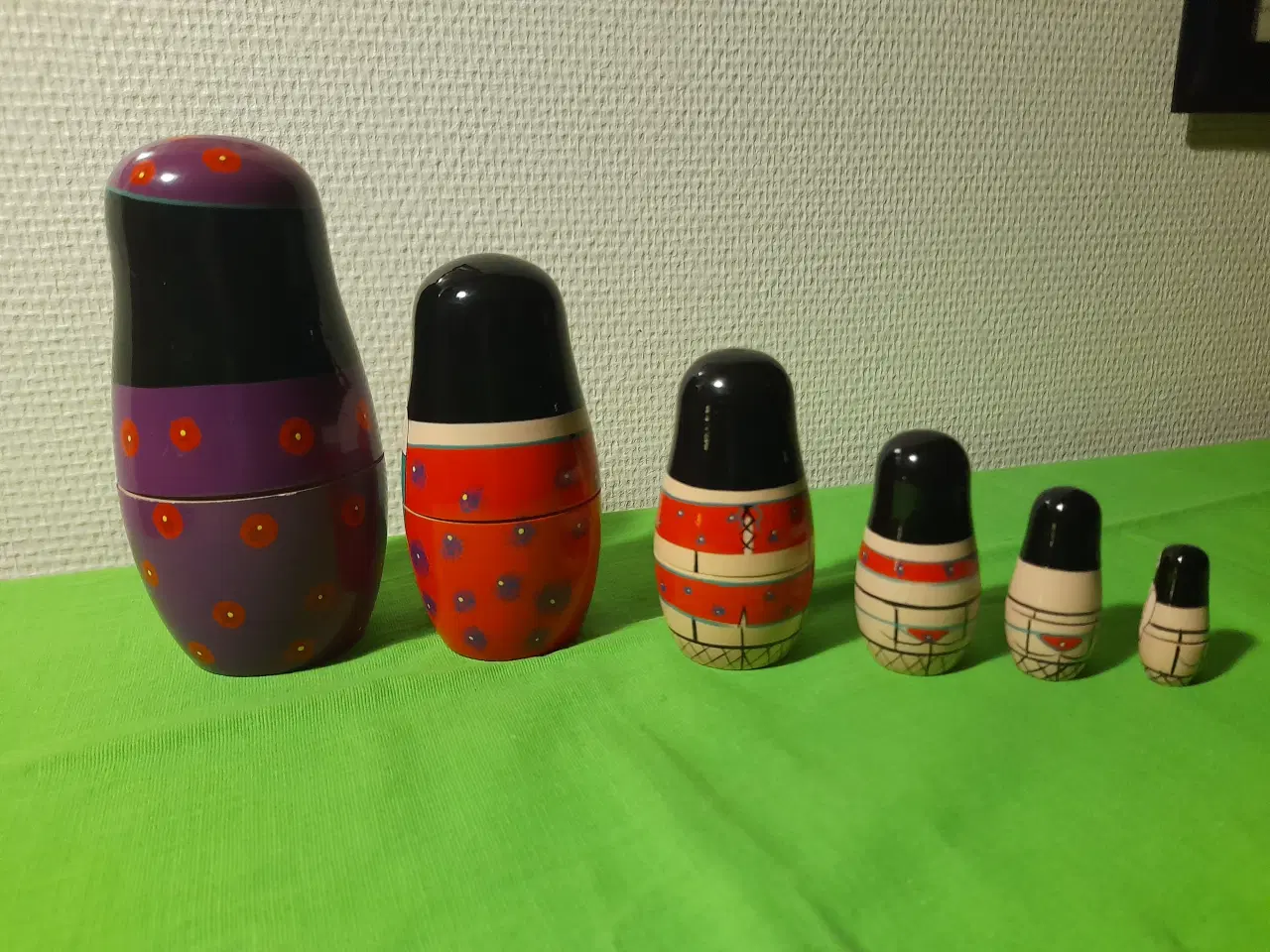 Billede 4 - Unikke Babushka ( 6 stk).