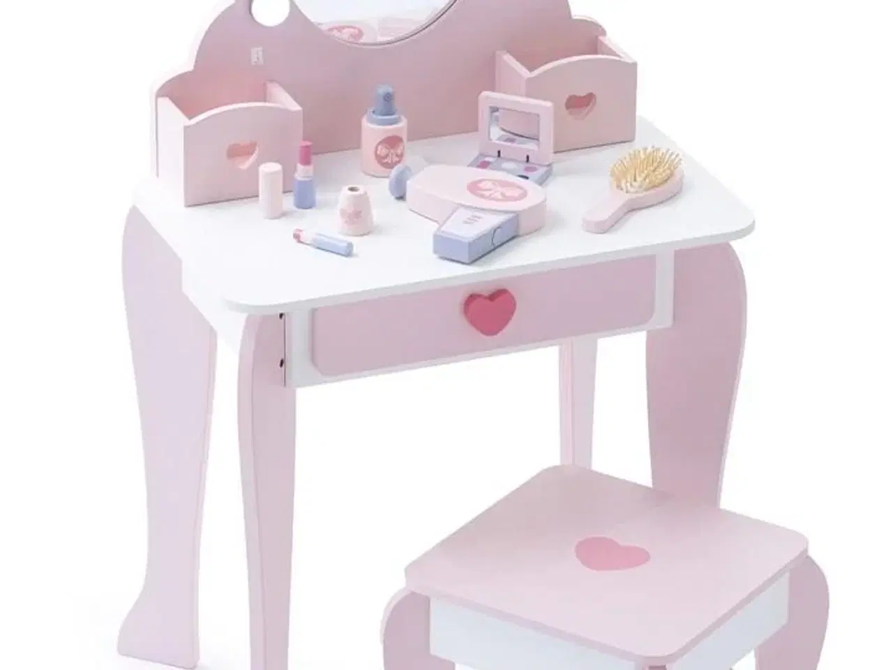 Billede 1 - Legekøkken sminkebord i træ med lys – PROMIS
