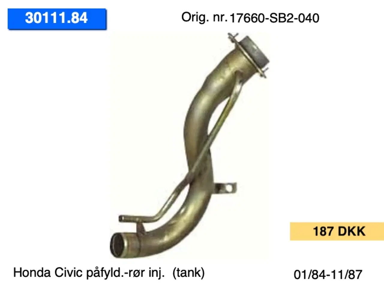 Billede 5 - Nye Honda Civic tank m.m.