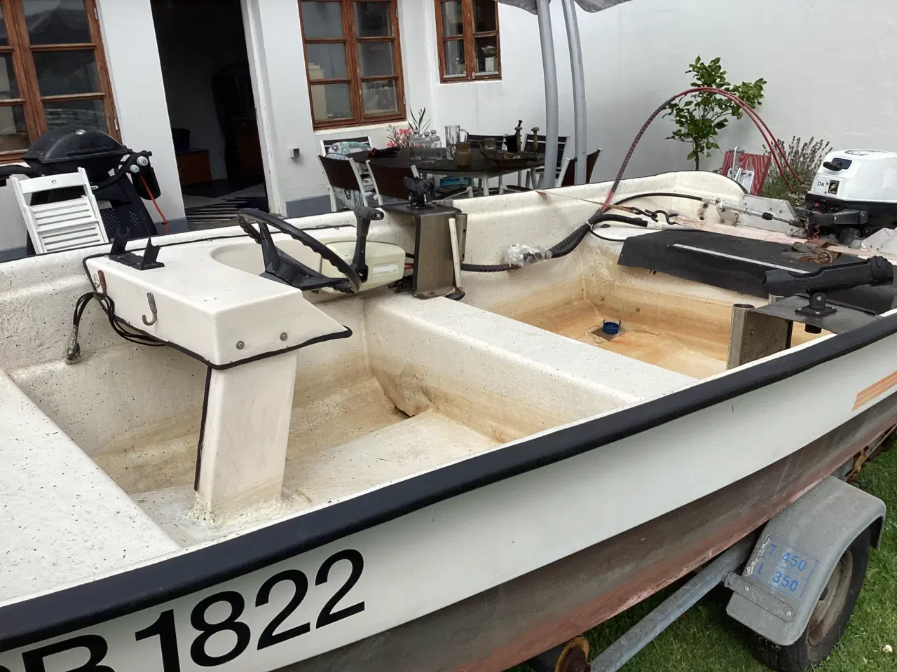 Billede 6 - Limbo jolle med trailer og motor. 