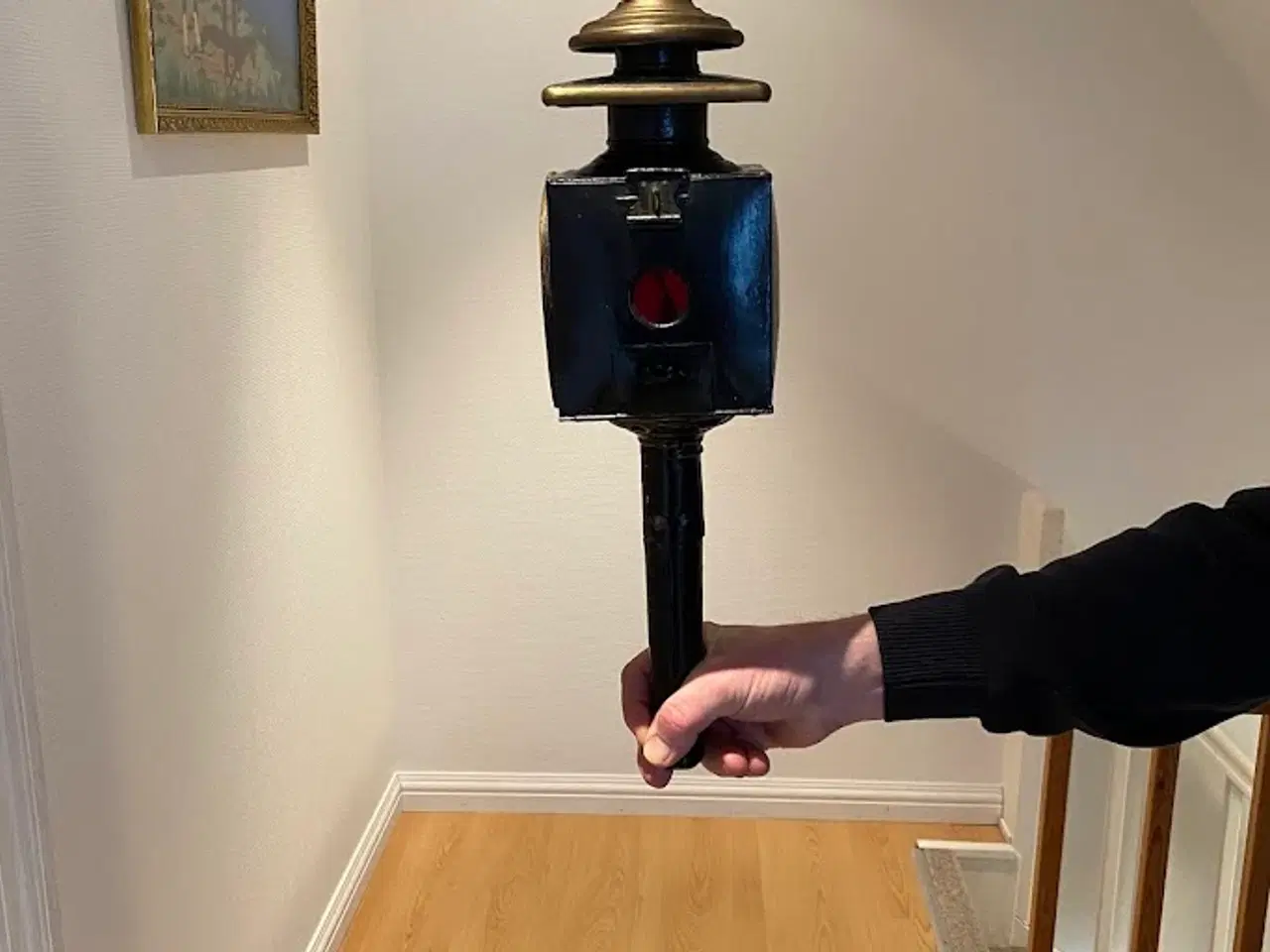 Billede 2 - Signal lanterne/Jernbane lanterne