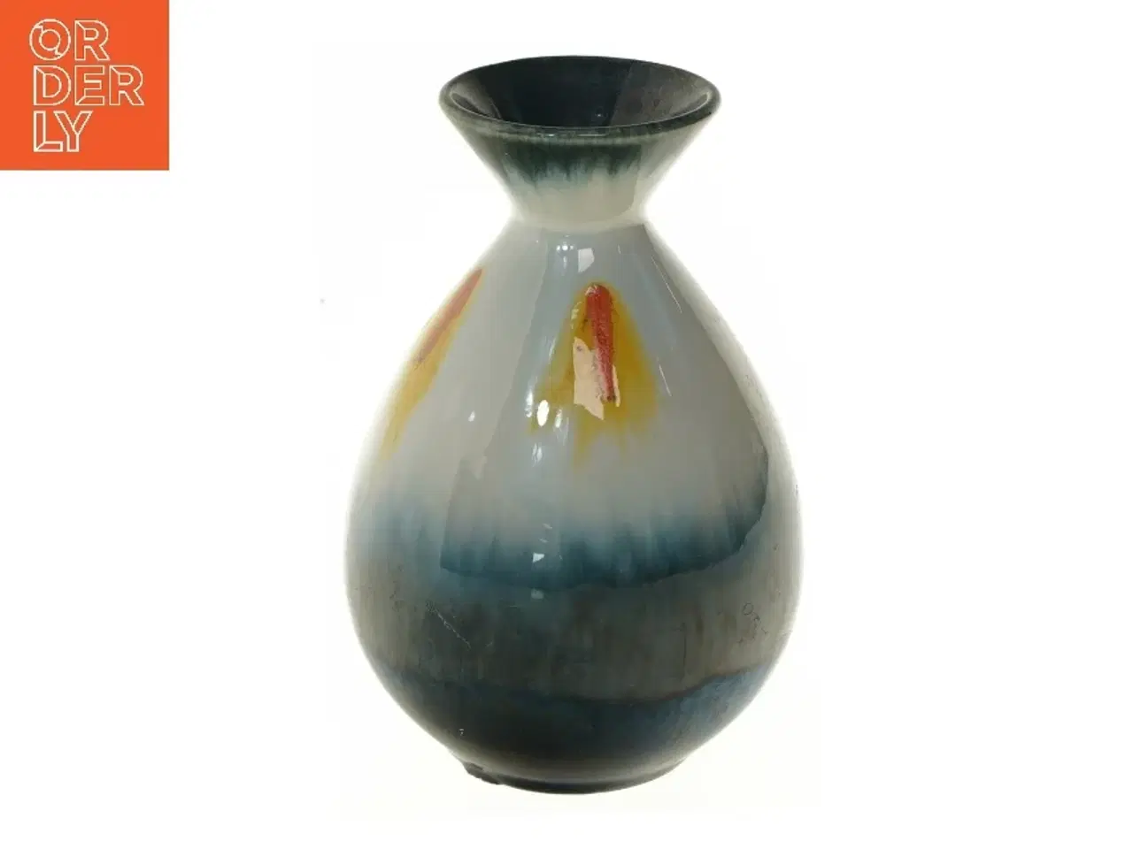 Billede 1 - Keramisk vase (str. 16 cm)