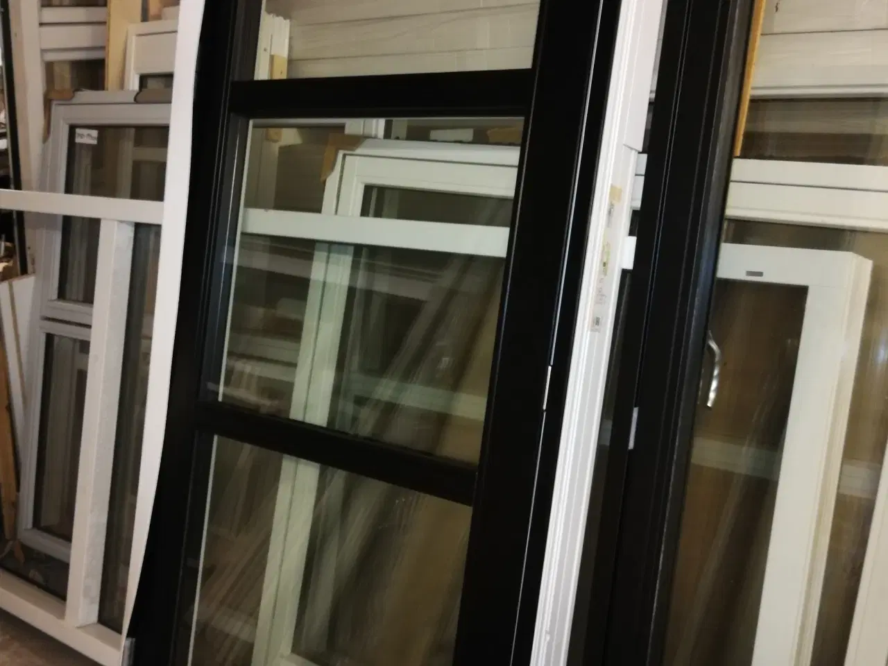 Billede 1 - NY TRÆ/ALU TERRASSEDØR 93,8x205,8, KR 4500