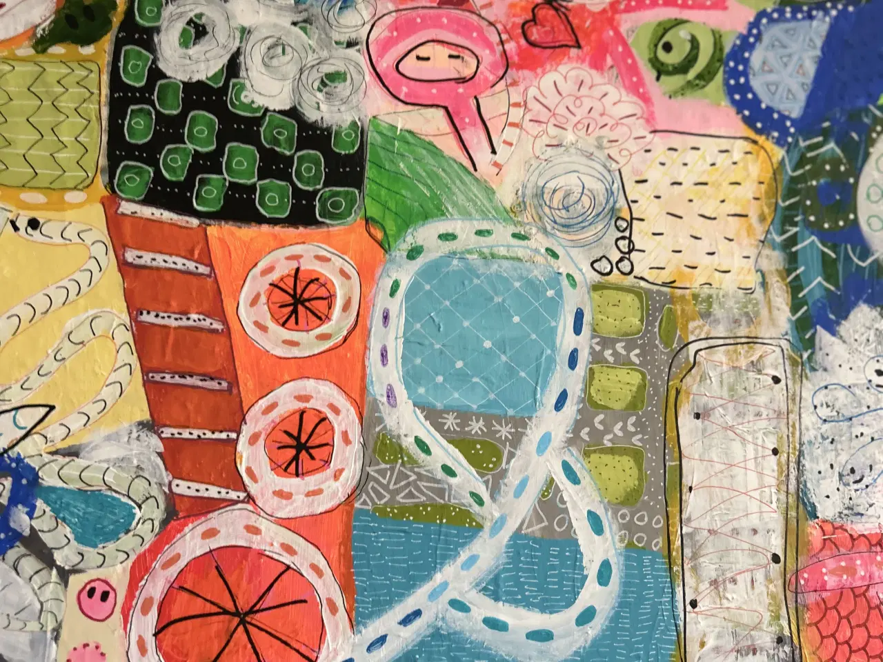 Billede 3 - Maleri 90 x120 cm