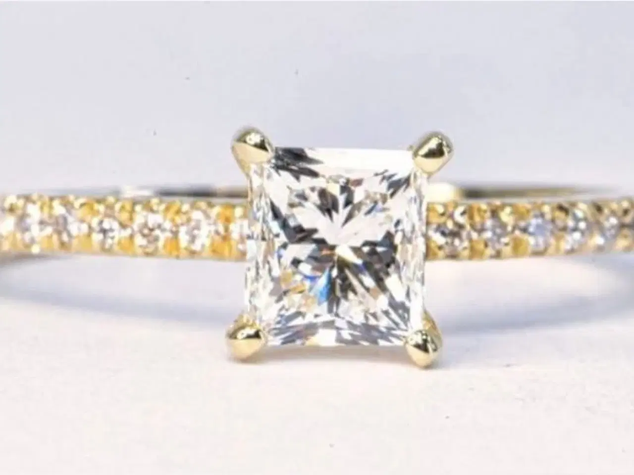 Billede 3 - Naturlig Diamantring 1.19ct