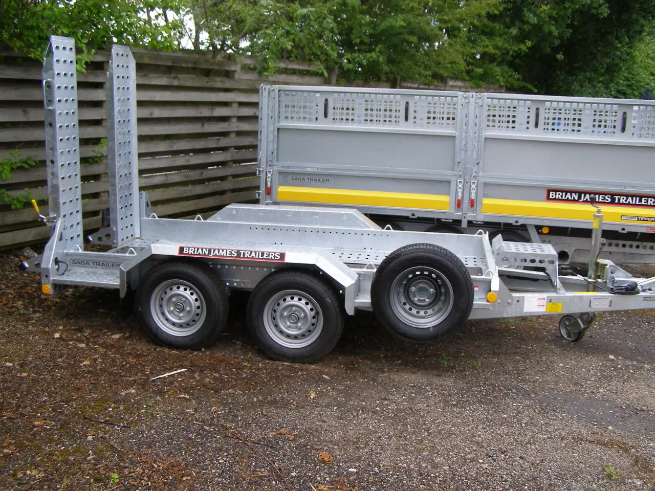 Billede 4 - Fabriksny Brian James maskintrailer 2700 kg